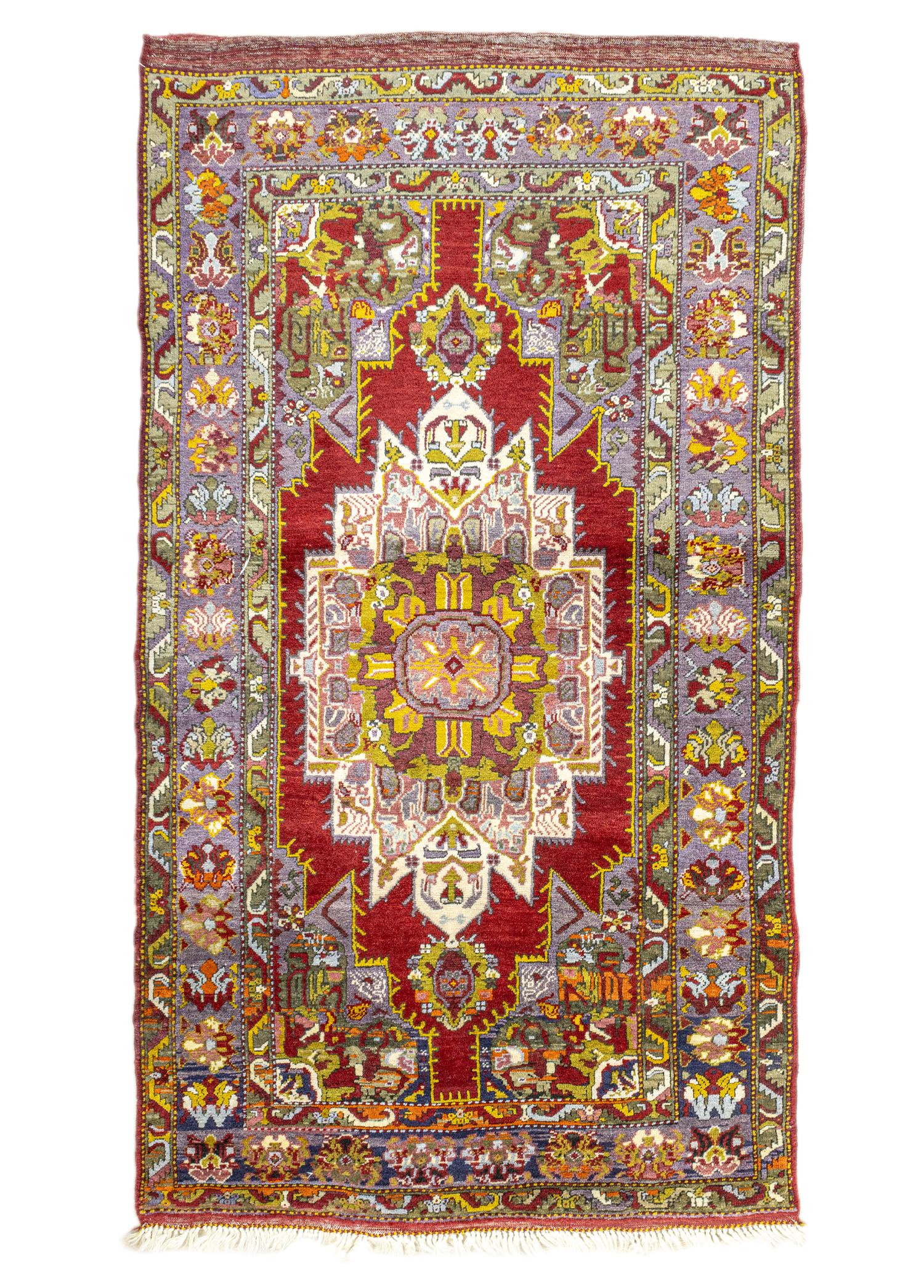 Soho Antiq-Setenay Renkli El Dokuma Yün Halı 125x203 Cm-Halı-1-Milagron.com