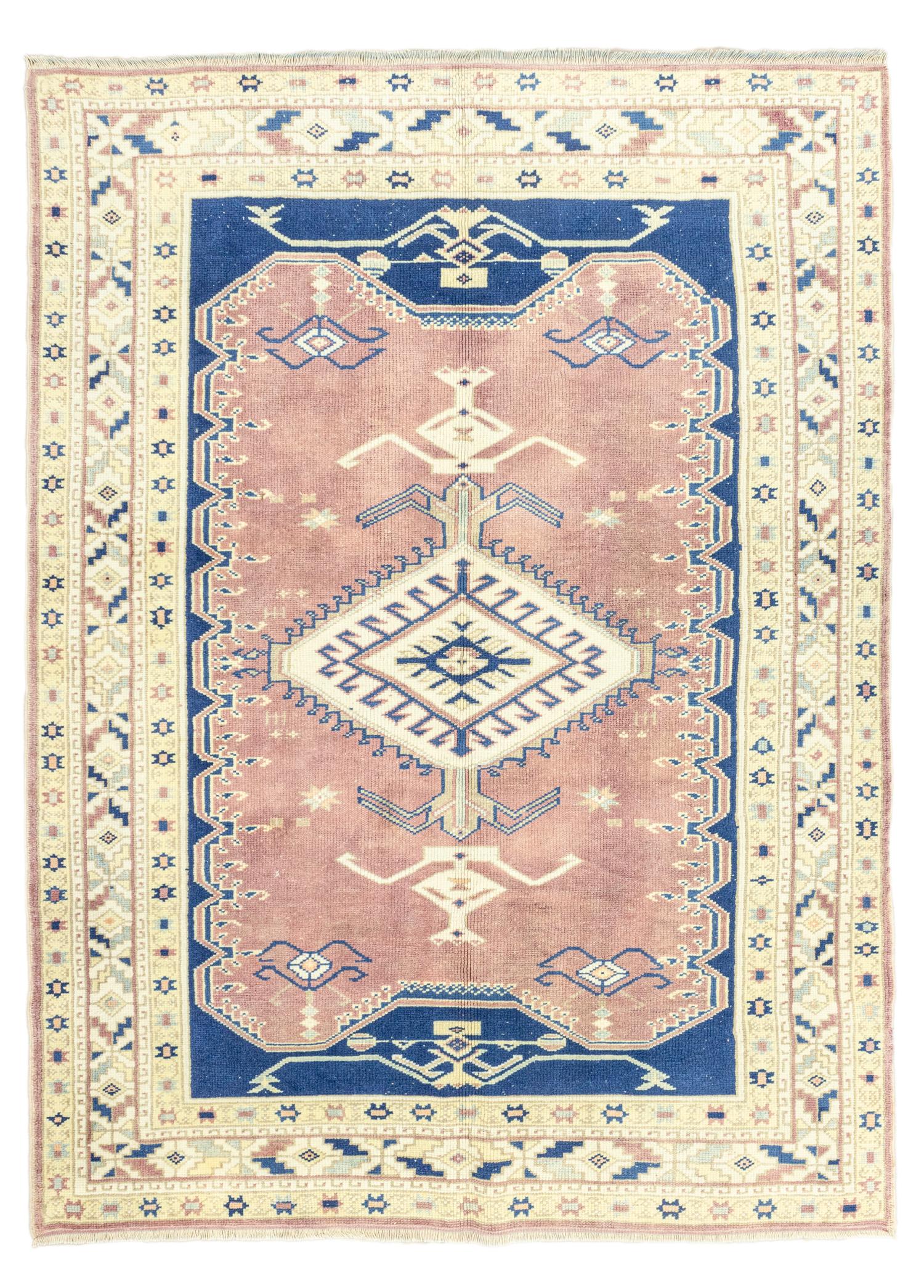 Soho Antiq-Silan El Dokuma Vintage Halı 142x189 Cm-Halı-1-Milagron.com