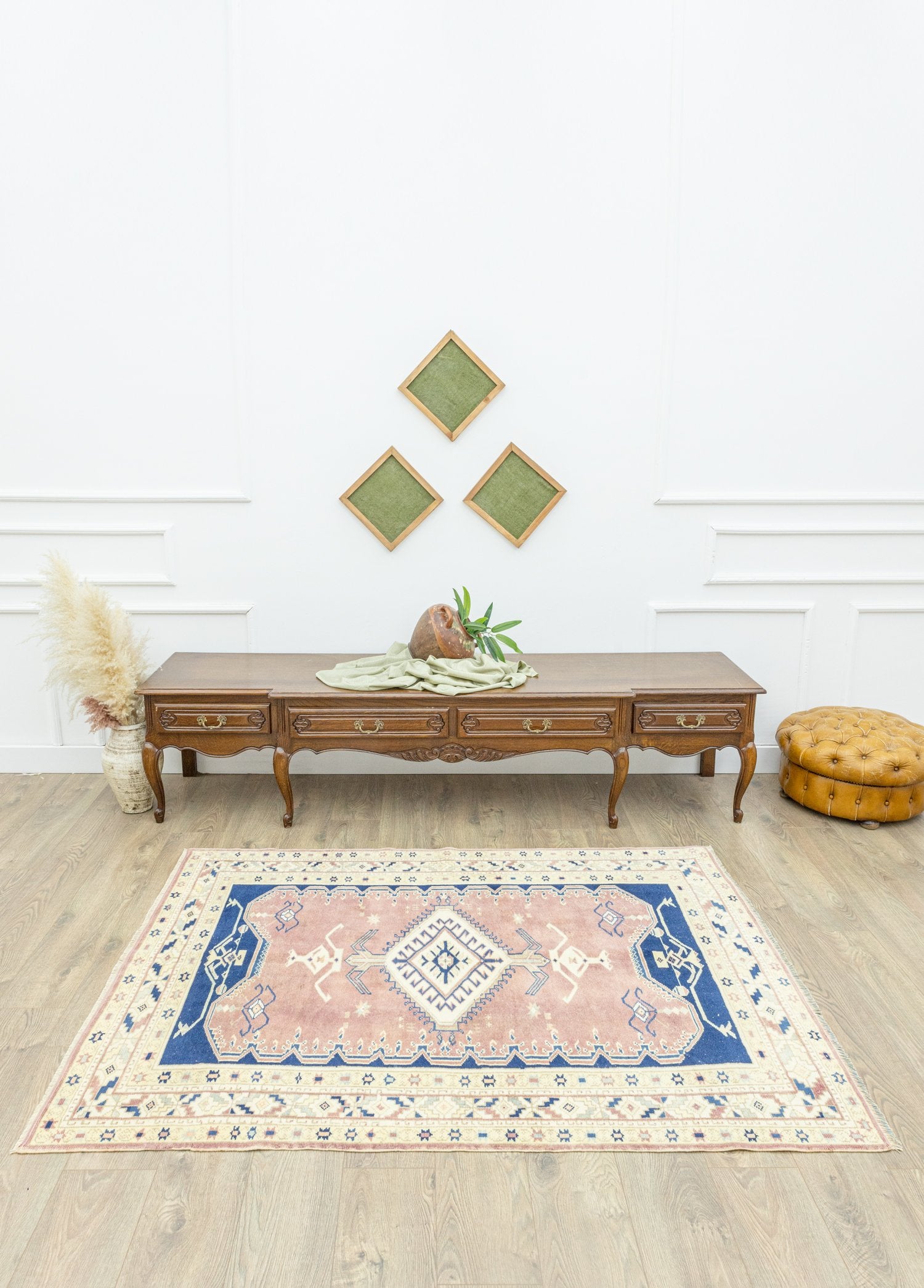 Soho Antiq-Silan El Dokuma Vintage Halı 142x189 Cm-Halı-2-Milagron.com