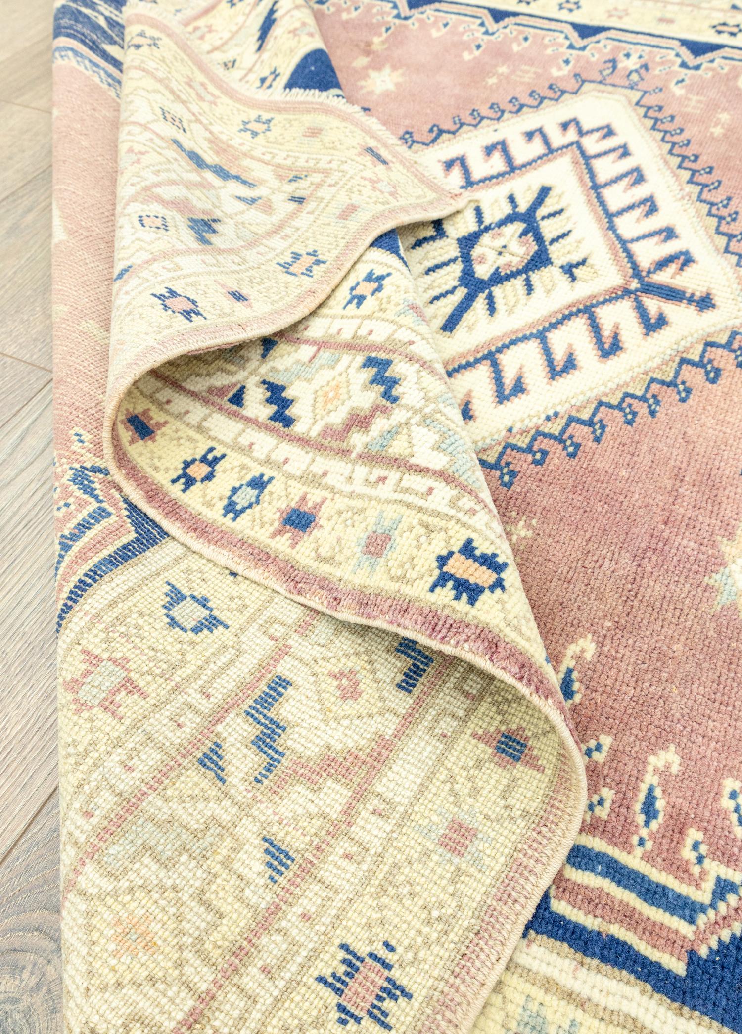 Soho Antiq-Silan El Dokuma Vintage Halı 142x189 Cm-Halı-6-Milagron.com