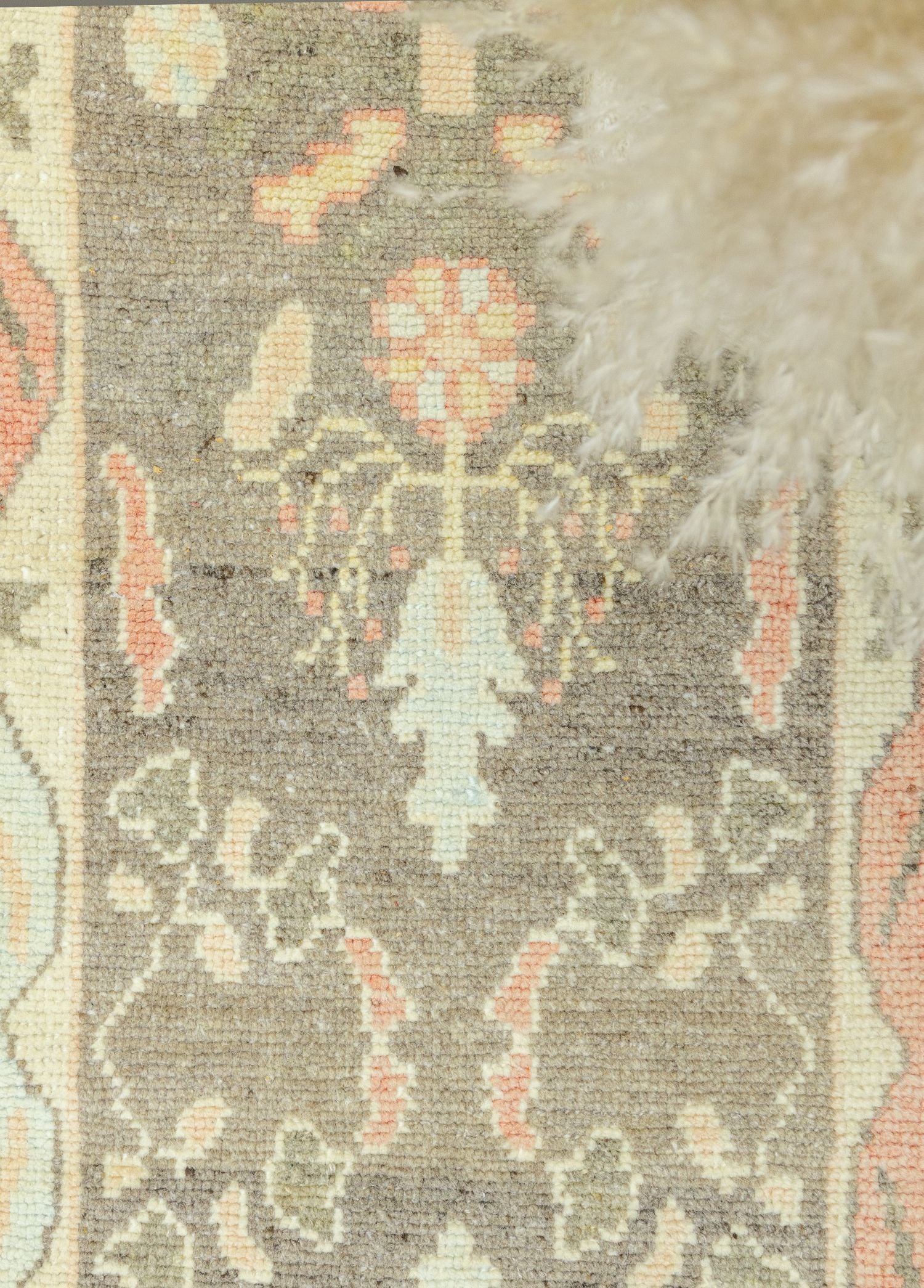 Soho Antiq-Siyurgal Floral Desenli Uşak Yolluk 70x251 Cm-Halı-3-Milagron.com