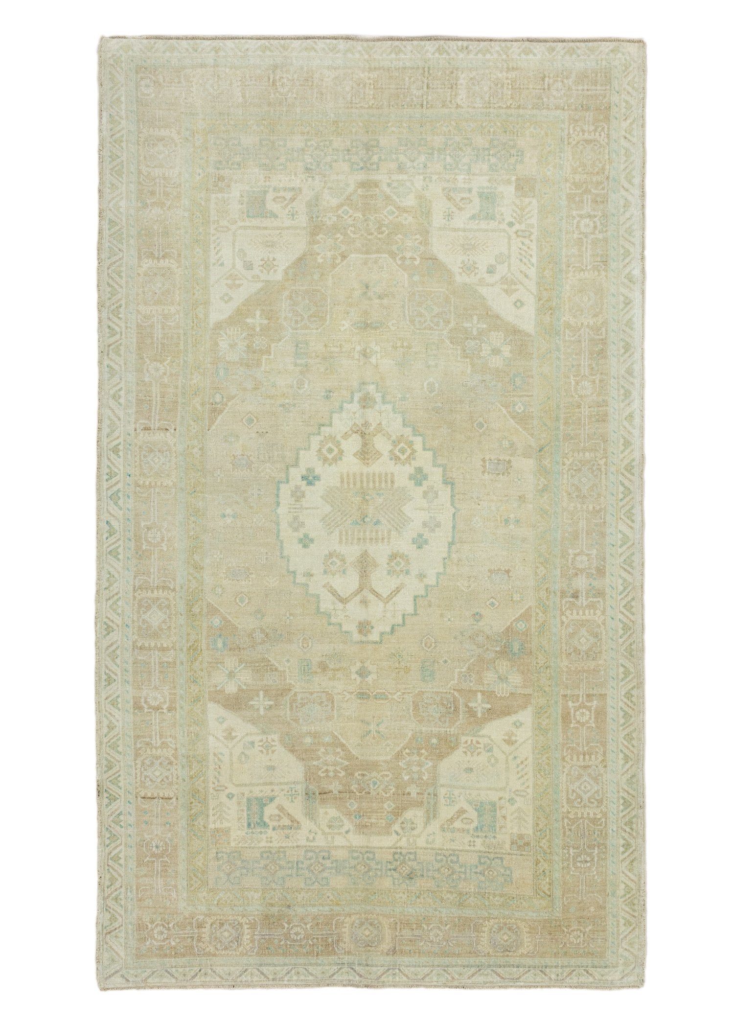 Soho Antiq-Skade Vintage El Dokuma Yün Halı 173x299 Cm-Halı-1-Milagron.com