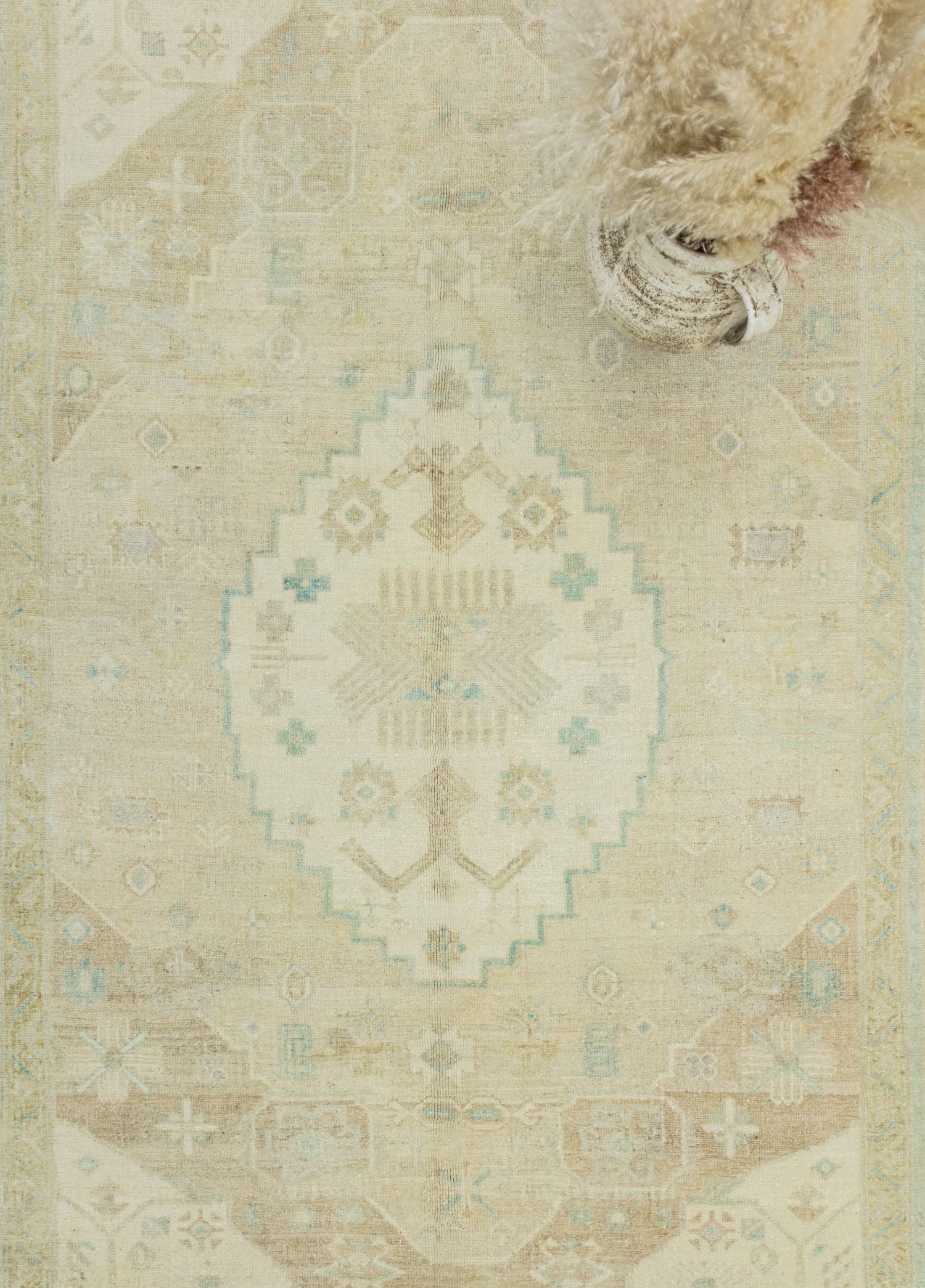 Soho Antiq-Skade Vintage El Dokuma Yün Halı 173x299 Cm-Halı-3-Milagron.com