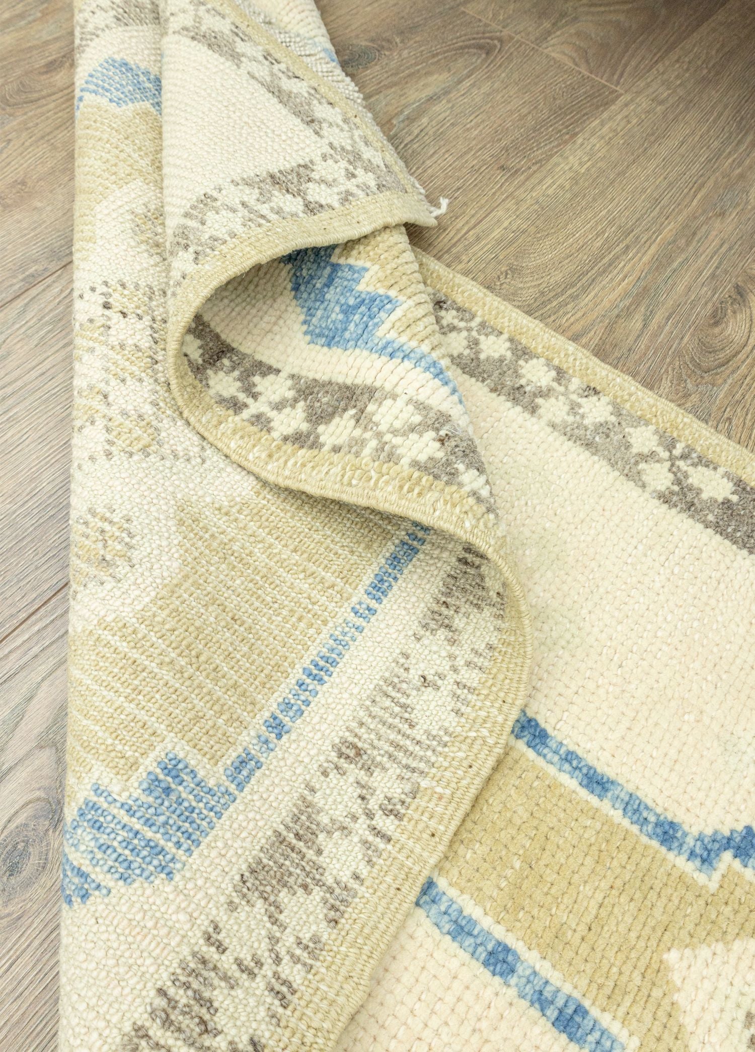 Soho Antiq-Tamilla El Dokuma Rustik Halı Yolluk 61x186 Cm-Halı-6-Milagron.com