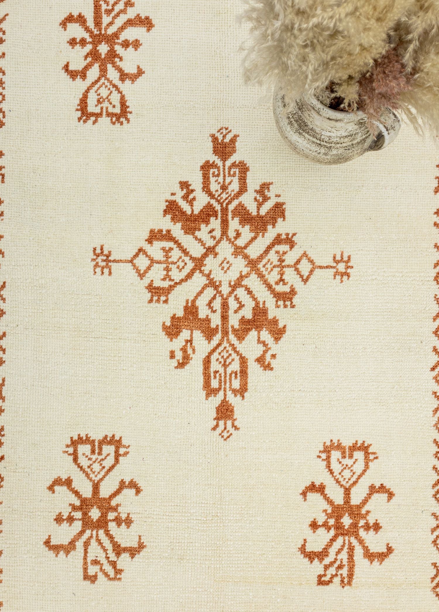 Soho Antiq-Tetsu İlkel Tasarımlı Yün Halı 122x183 Cm-Halı-3-Milagron.com