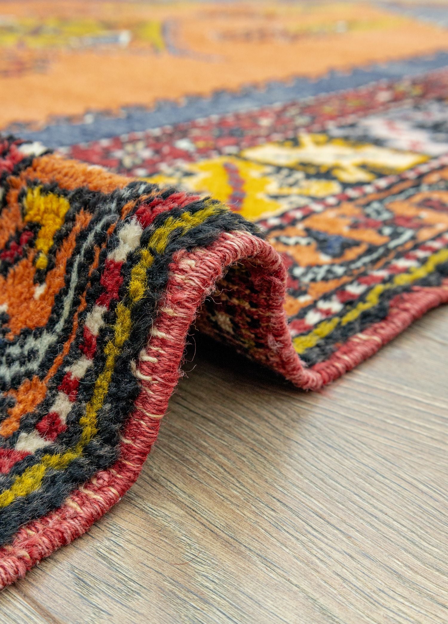 Soho Antiq-Timer Geometrik Tasarımlı Yün Halı 194x278 Cm-Halı-5-Milagron.com