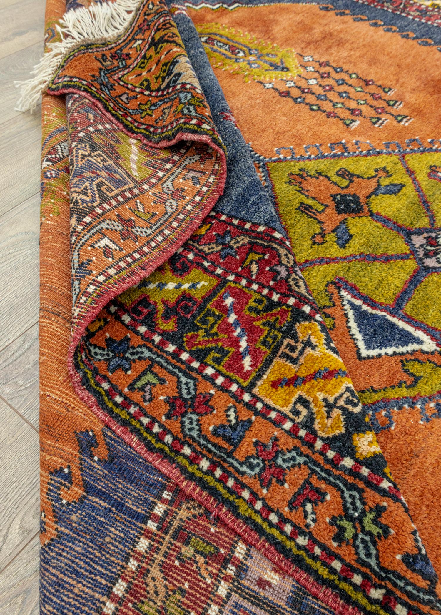 Soho Antiq-Timer Geometrik Tasarımlı Yün Halı 194x278 Cm-Halı-6-Milagron.com