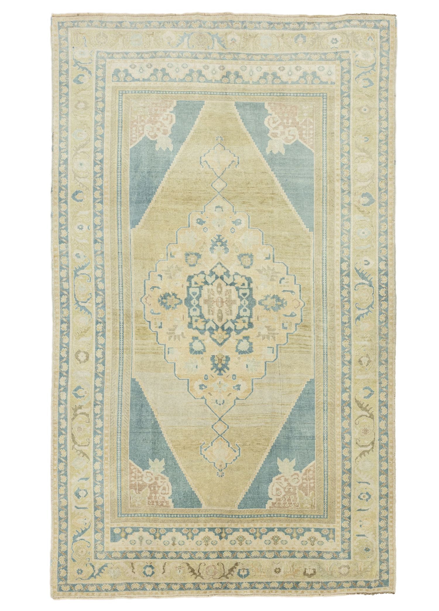 Soho Antiq-Toros Pastel Renkli El Dokuma Halı 197x330 Cm-1-Milagron.com