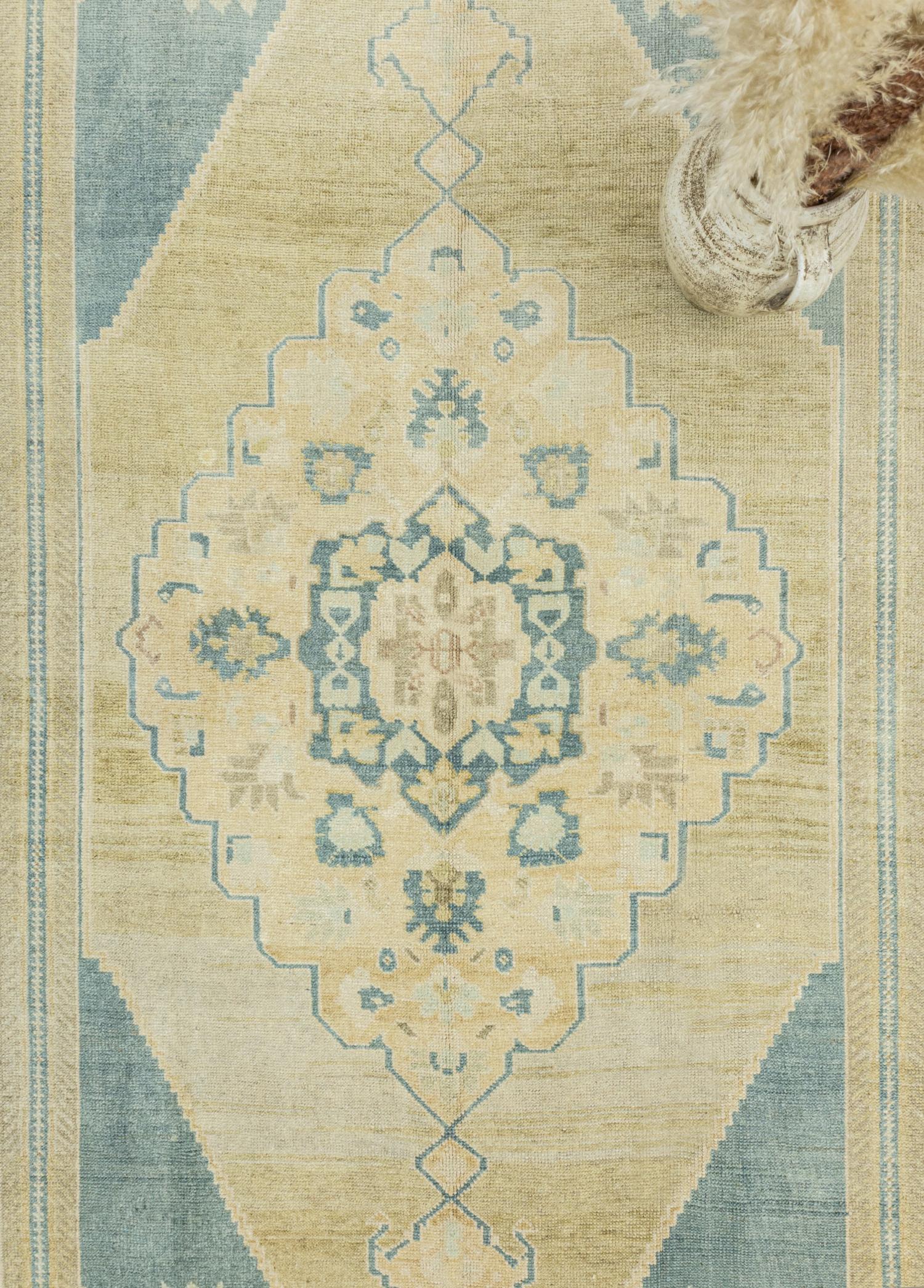 Soho Antiq-Toros Pastel Renkli El Dokuma Halı 197x330 Cm-3-Milagron.com