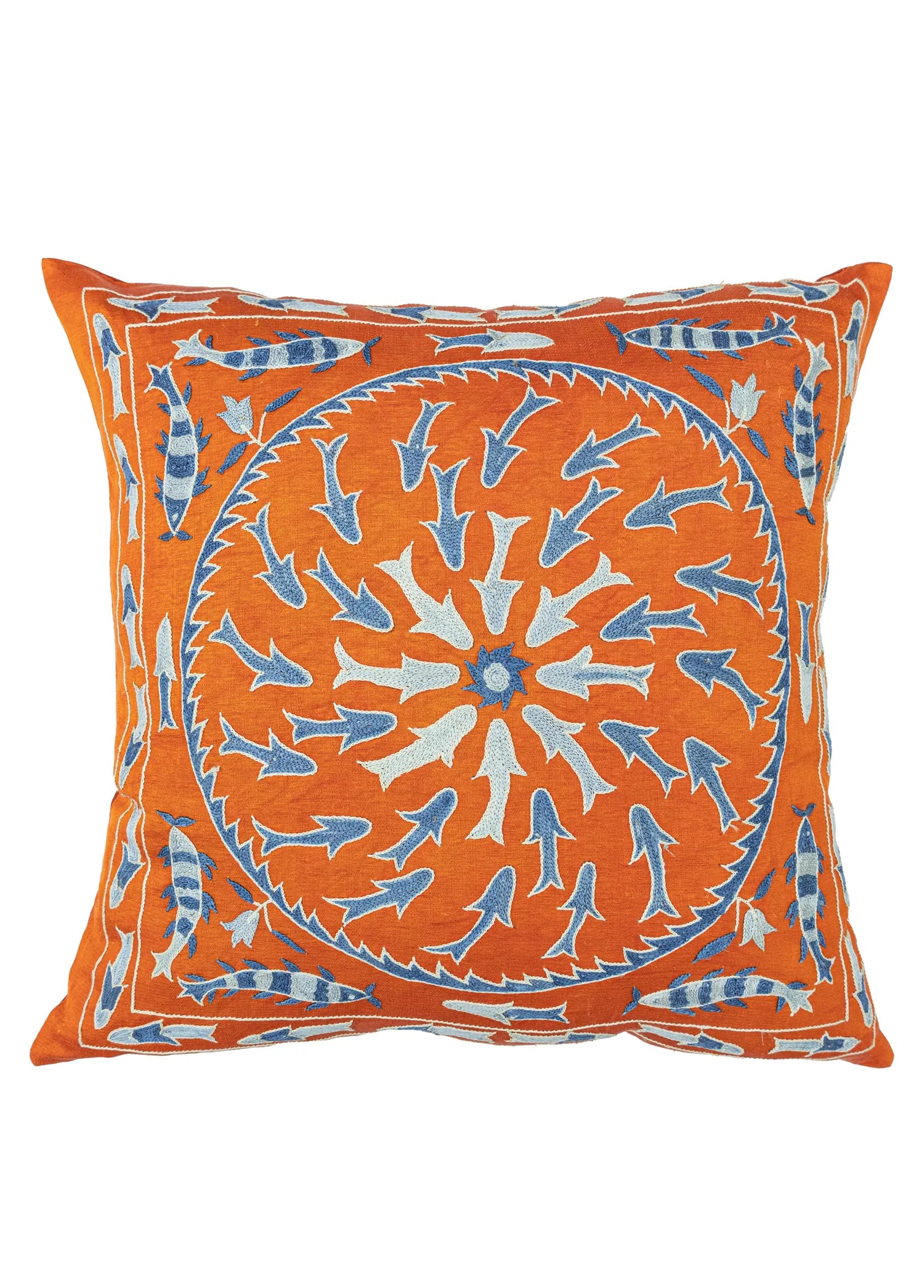 Soho Antiq-Tully İpek Suzani Kırlent 50x50 Cm-1-Milagron.com