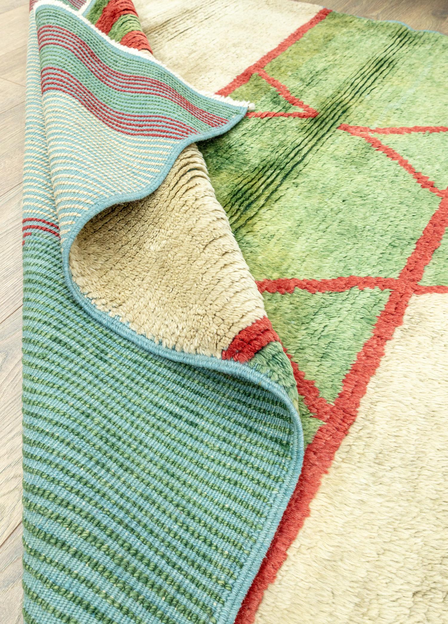 Soho Antiq-Ulucak Yıldız Desenli Tülü Halı 153x185 Cm-Halı-6-Milagron.com