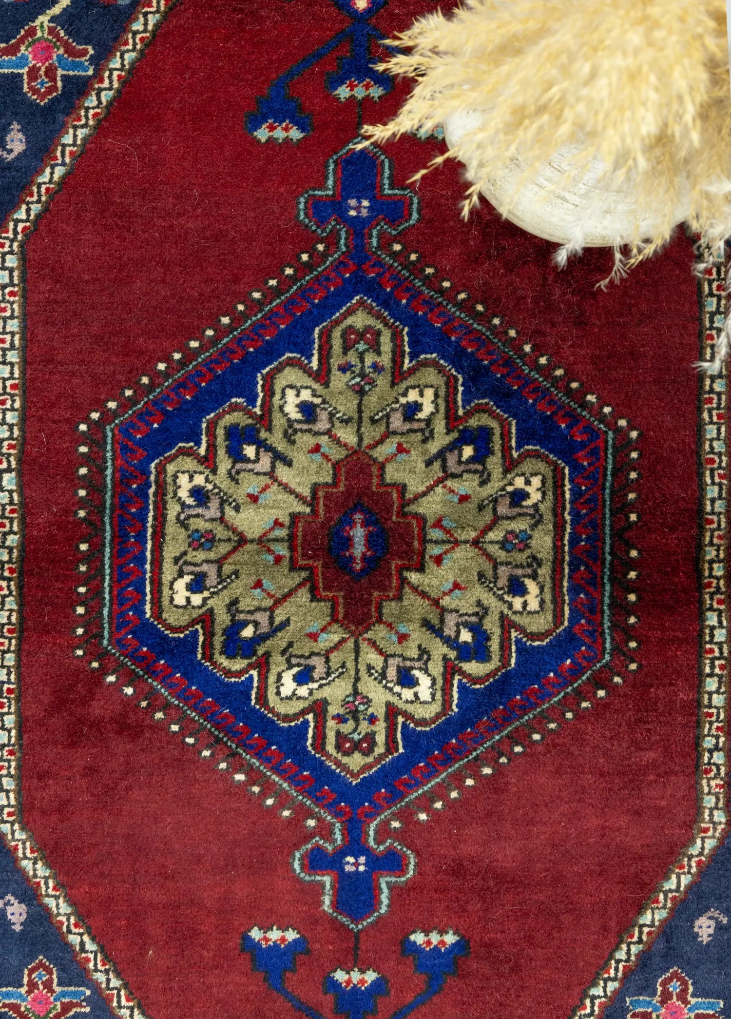 Soho Antiq-Yahyalı El Dokuma Yün Halı 103x223 Cm-3-Milagron.com