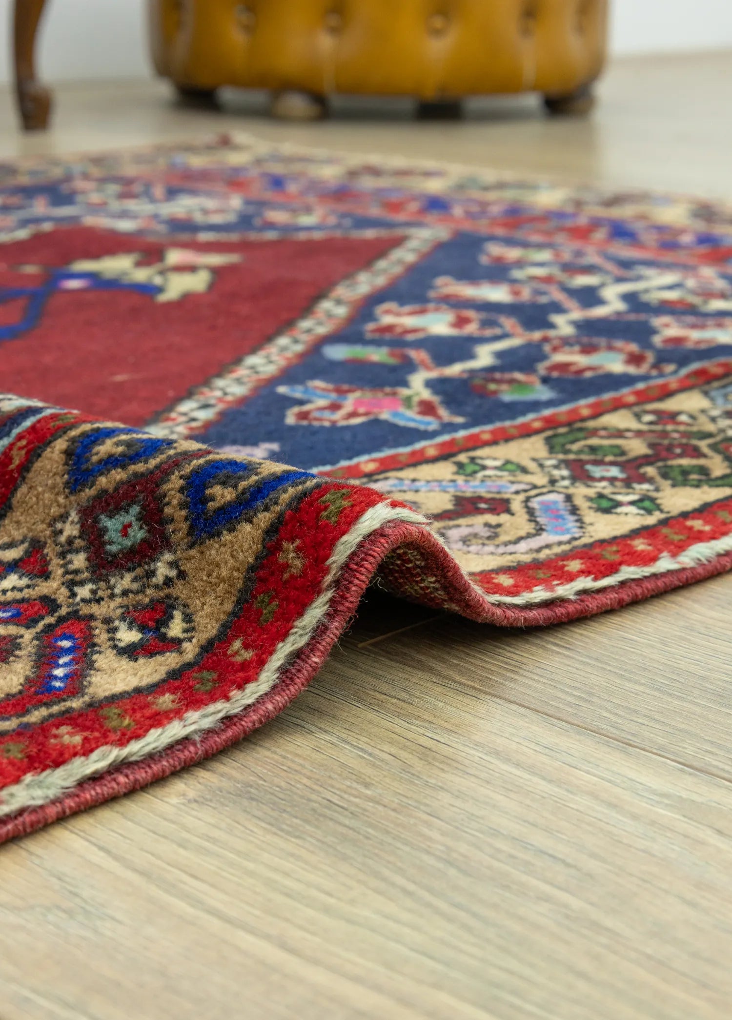 Soho Antiq-Yahyalı El Dokuma Yün Halı 103x223 Cm-5-Milagron.com