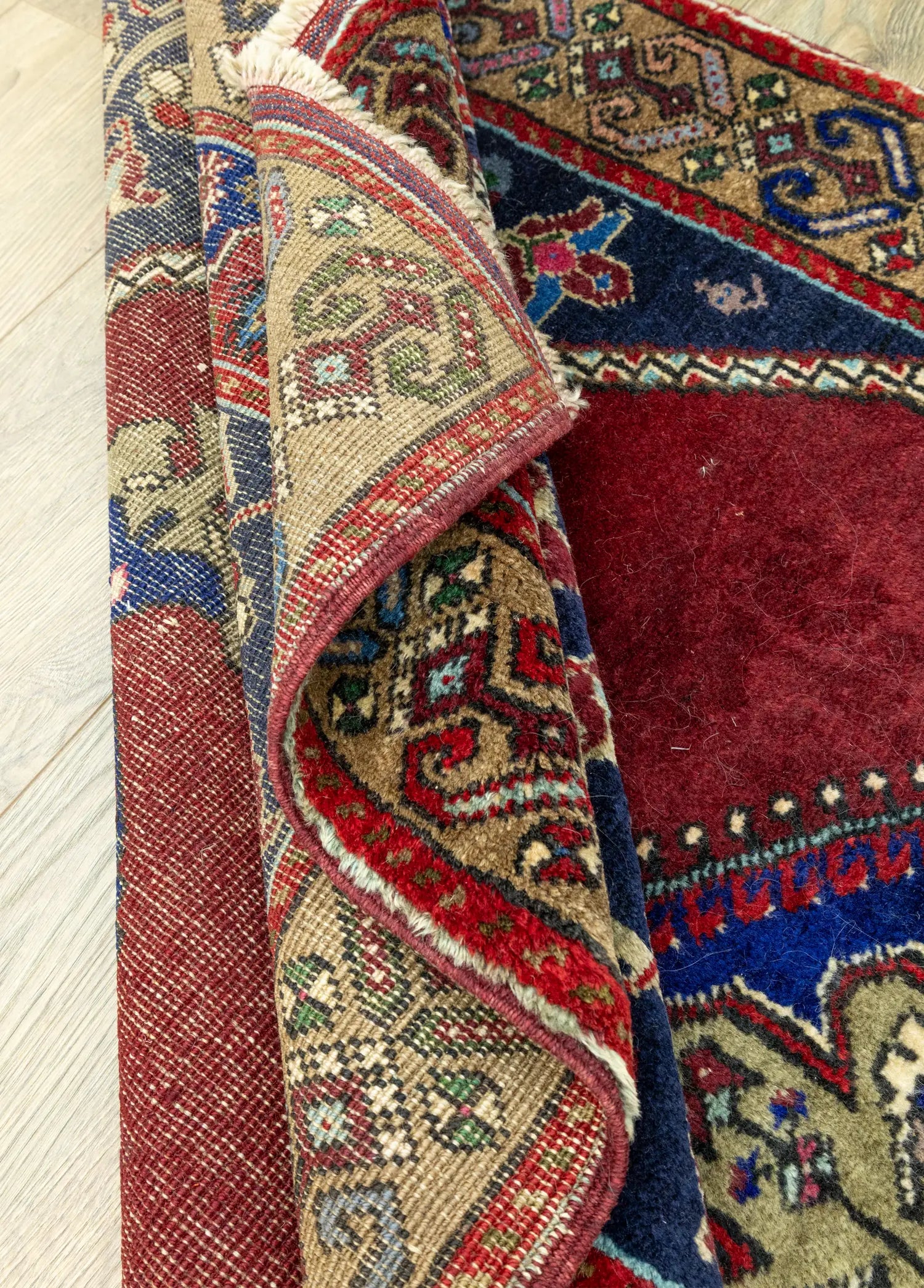 Soho Antiq-Yahyalı El Dokuma Yün Halı 103x223 Cm-6-Milagron.com