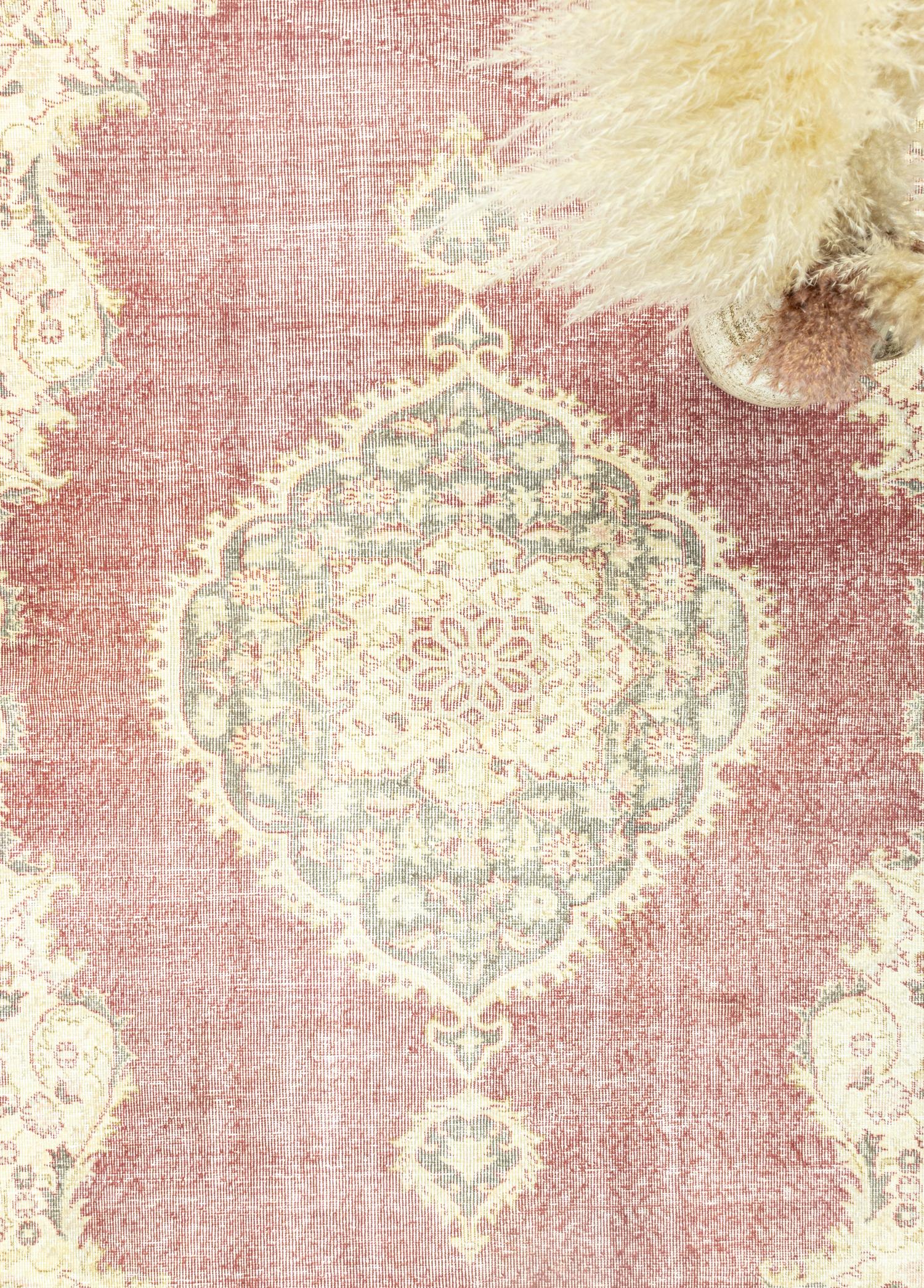 Soho Antiq-Yunt Vintage El Dokuma Halı 202x296 Cm-Halı-3-Milagron.com