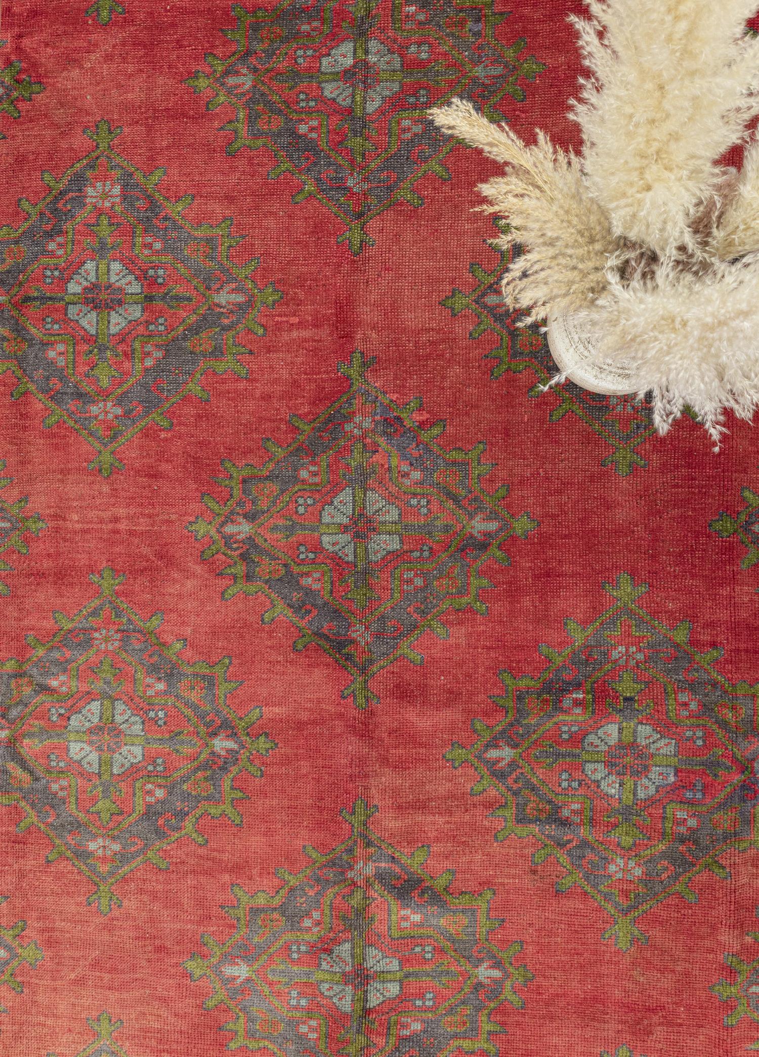 Soho Antiq-Zafir Rustik Tasarımlı El Dokuma Halı 267x409 Cm-Halı-3-Milagron.com