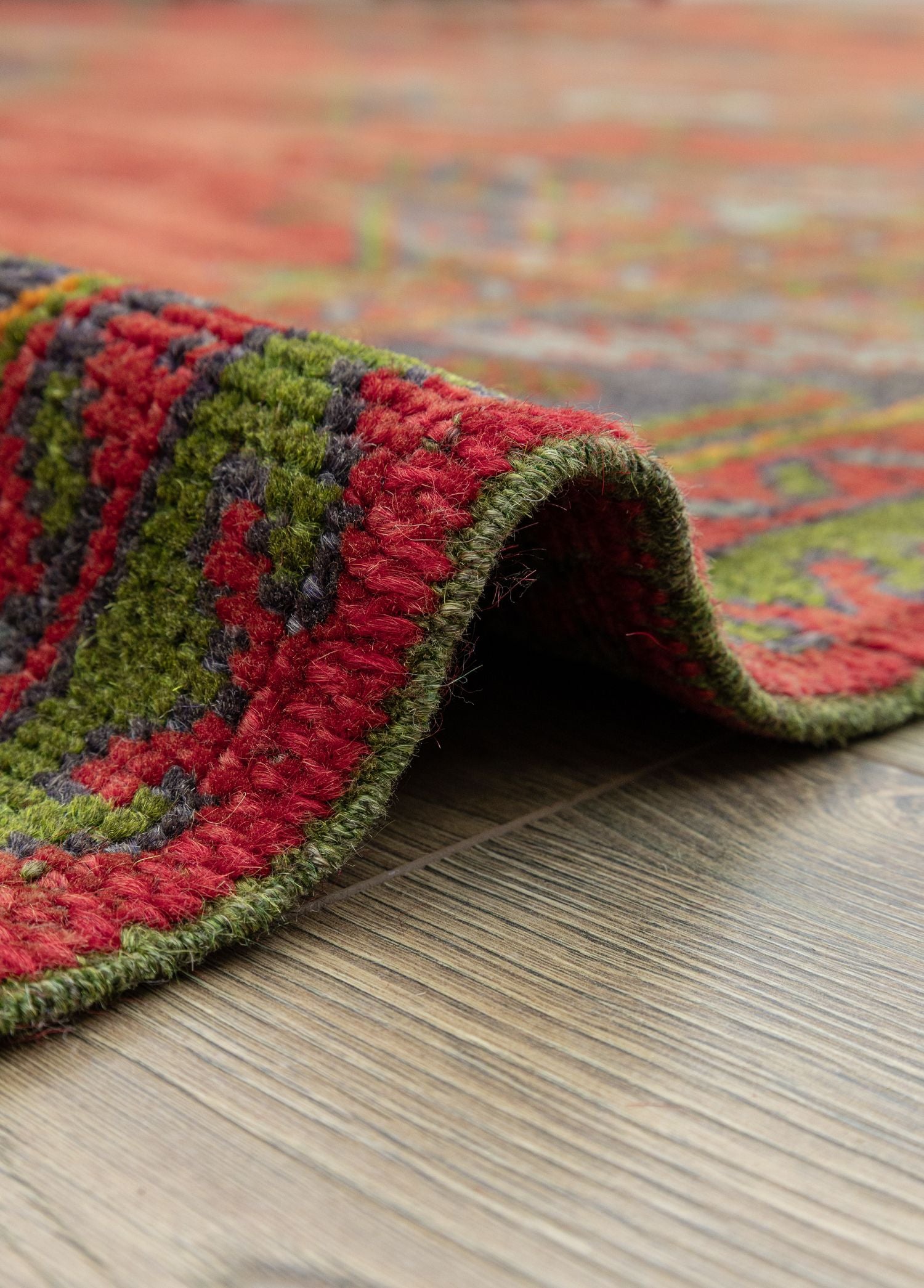 Soho Antiq-Zafir Rustik Tasarımlı El Dokuma Halı 267x409 Cm-Halı-5-Milagron.com