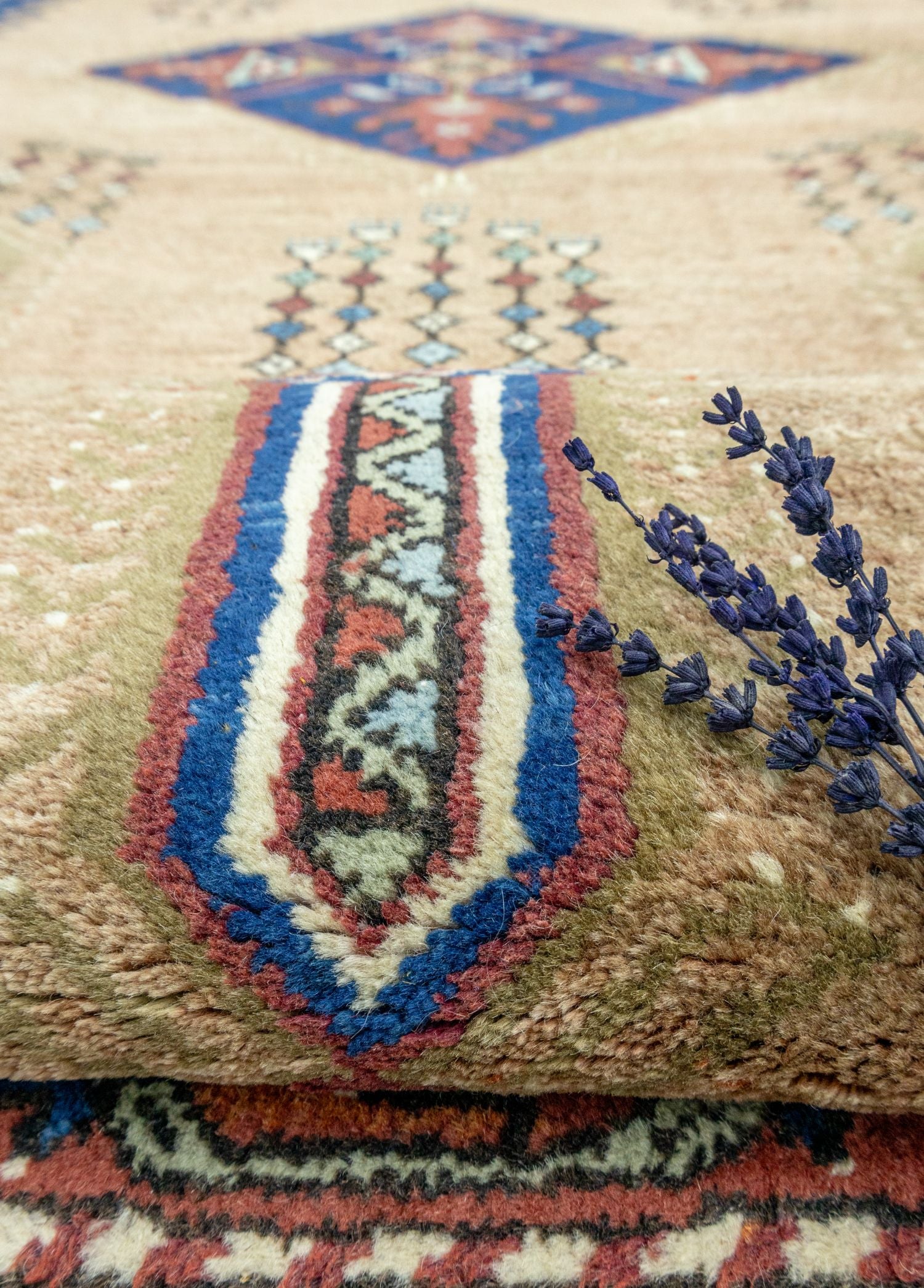 Soho Antiq-Zengi Geometrik Desenli Dazkırı Halısı 162x272 Cm-Halı-4-Milagron.com