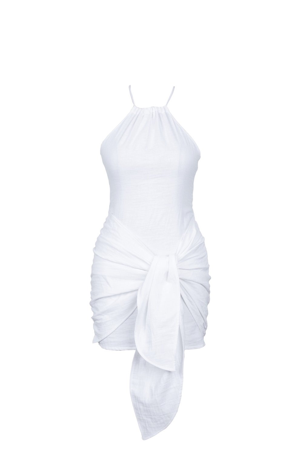 Soi Concept-Bağlama Detaylı Elbise-Elbise-1-Milagron.com