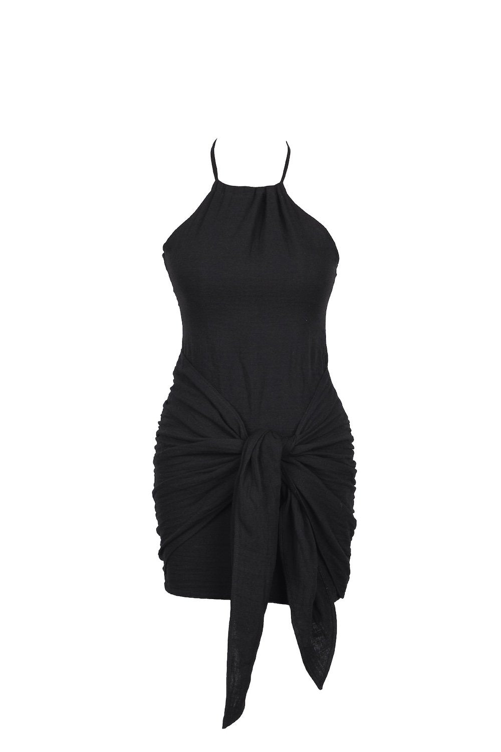 Soi Concept-Bağlama Detaylı Elbise-Elbise-1-Milagron.com