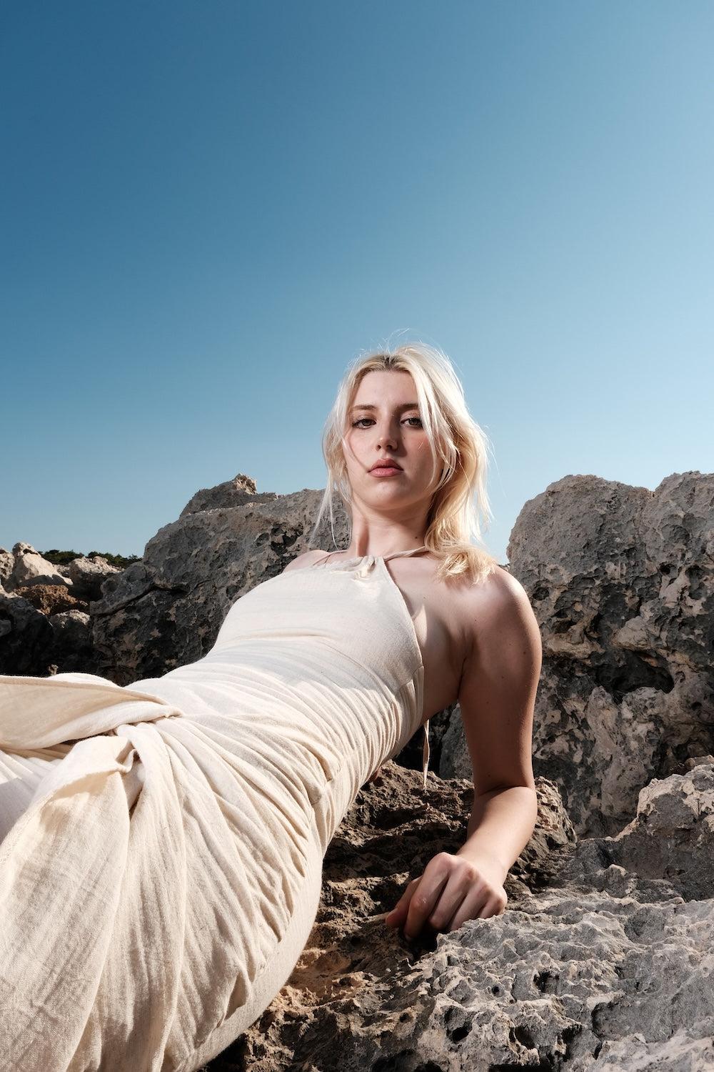 Soi Concept-Bağlama Detaylı Elbise-Elbise-3-Milagron.com