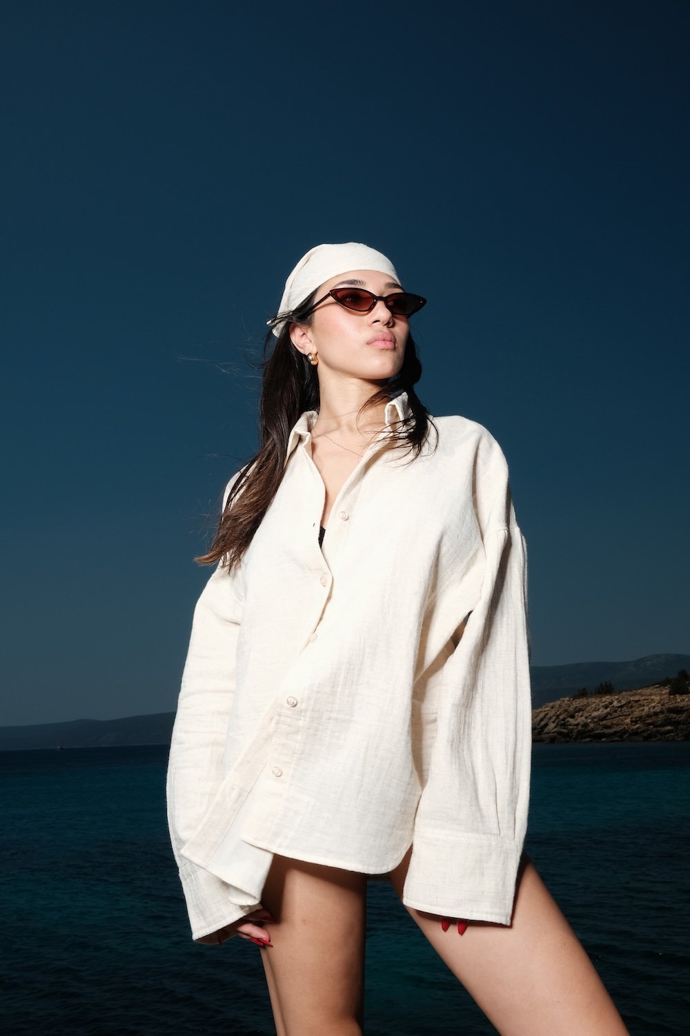 Soi Concept-Oversize Gömlek-Gömlek-2-Milagron.com