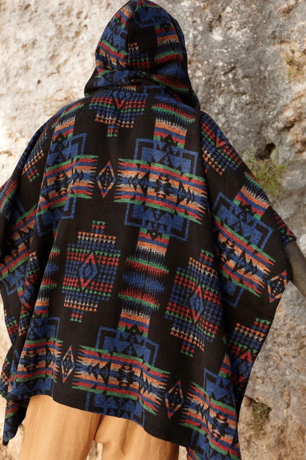 Soluna-Ocean Hooded Poncho-Panço-2-Milagron.com