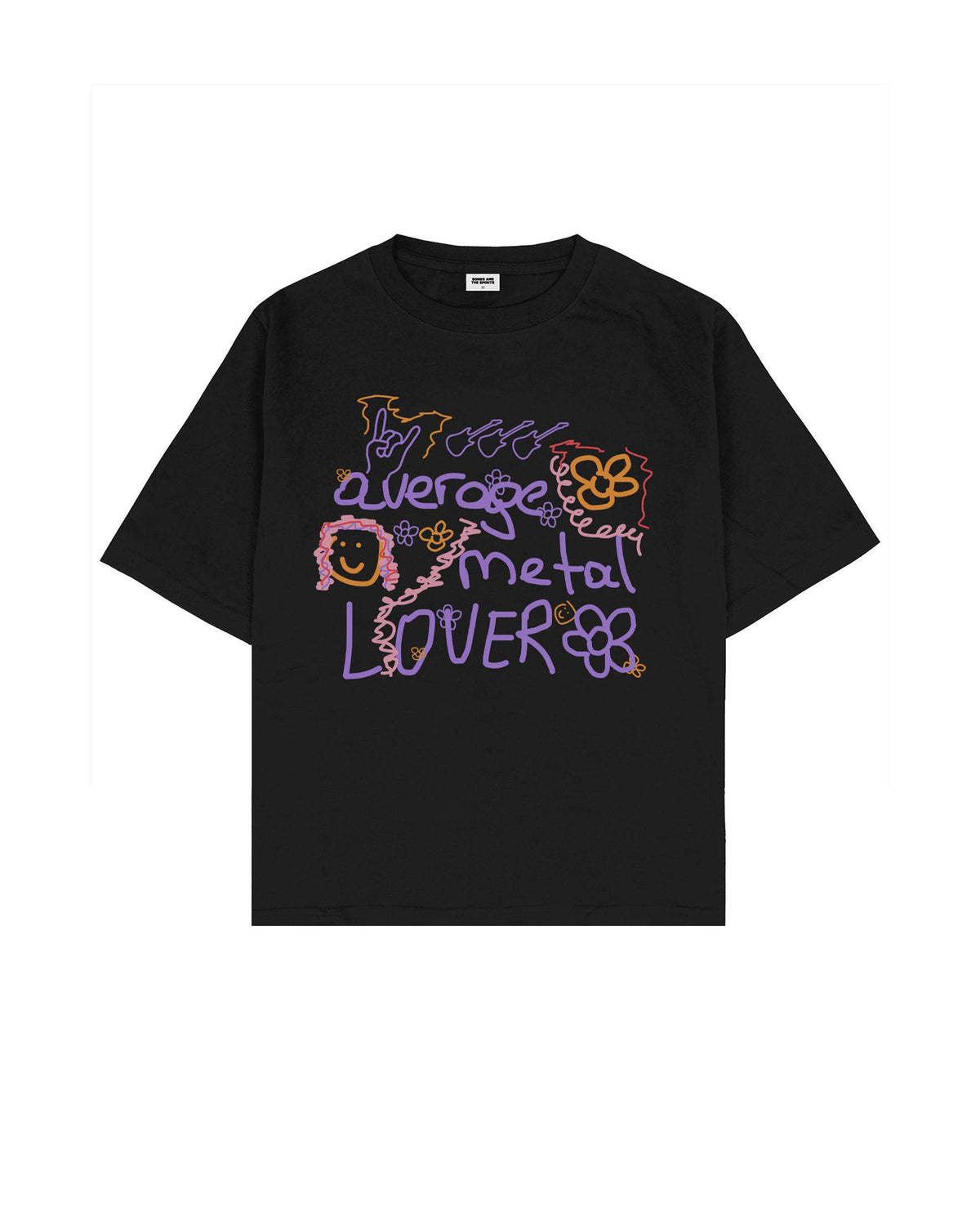 Average Metal Lover Boxy Fit Tişört
