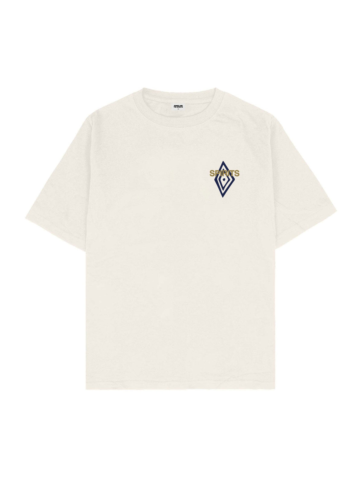 Diamond Like Symbol Oversize Tişört