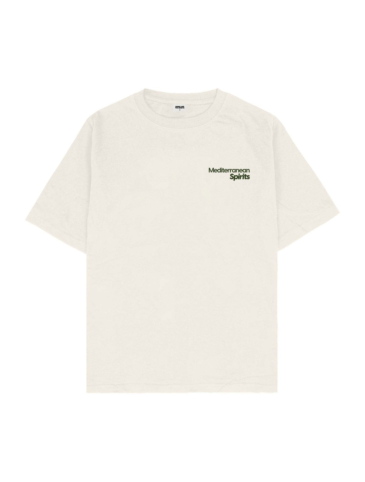 Mediterranean Logo Oversize Tişört