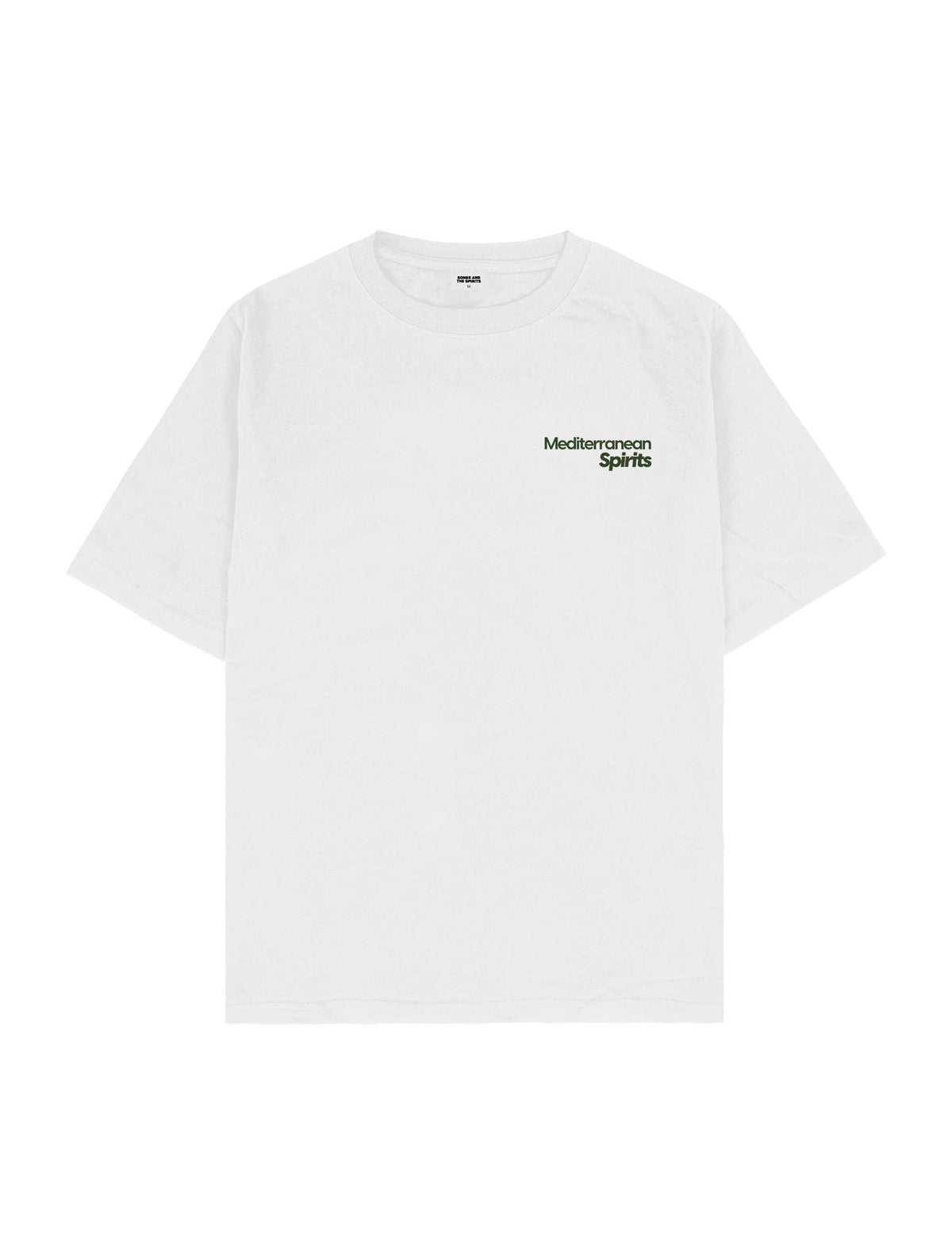 Mediterranean Logo Oversize Tişört
