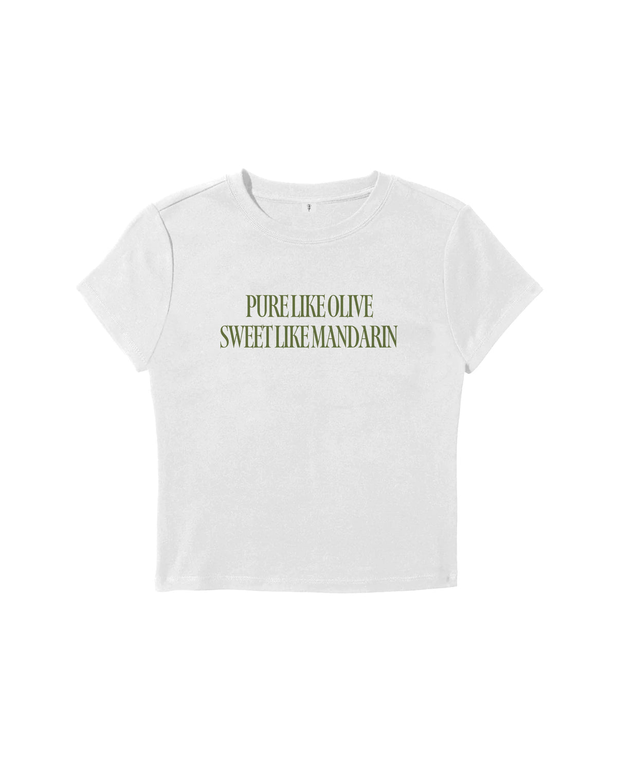 Pure Like Olive Baby Tee