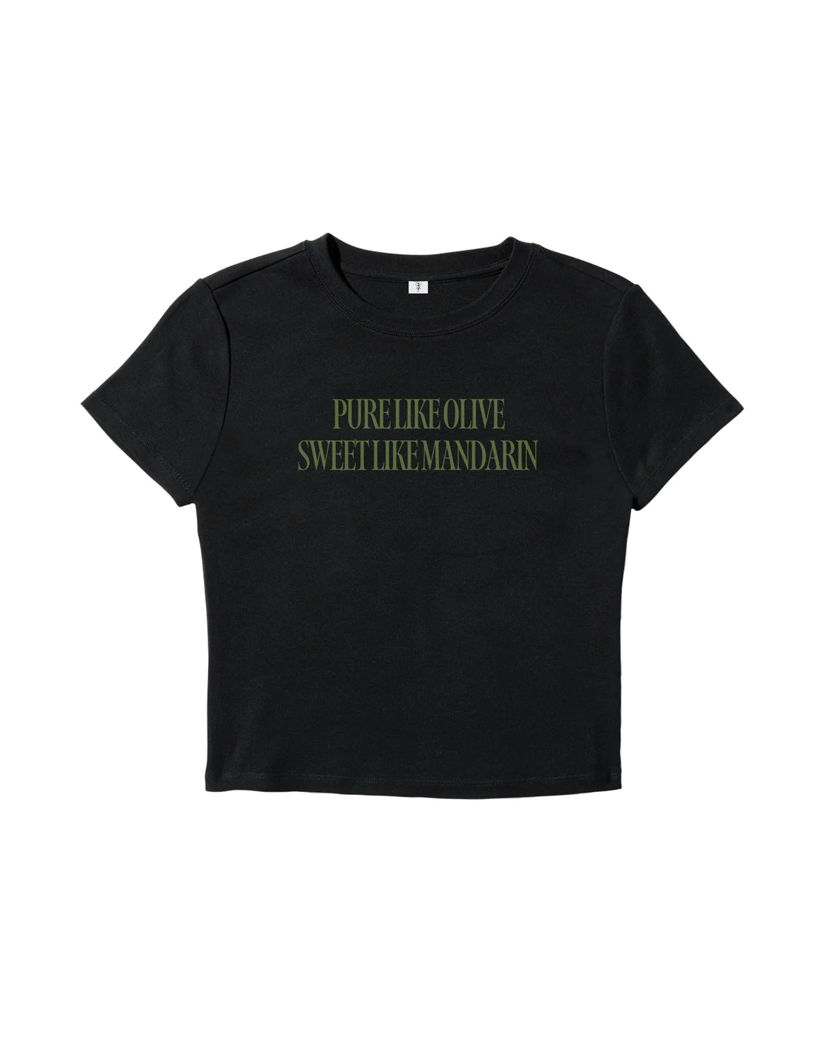 Pure Like Olive Baby Tee