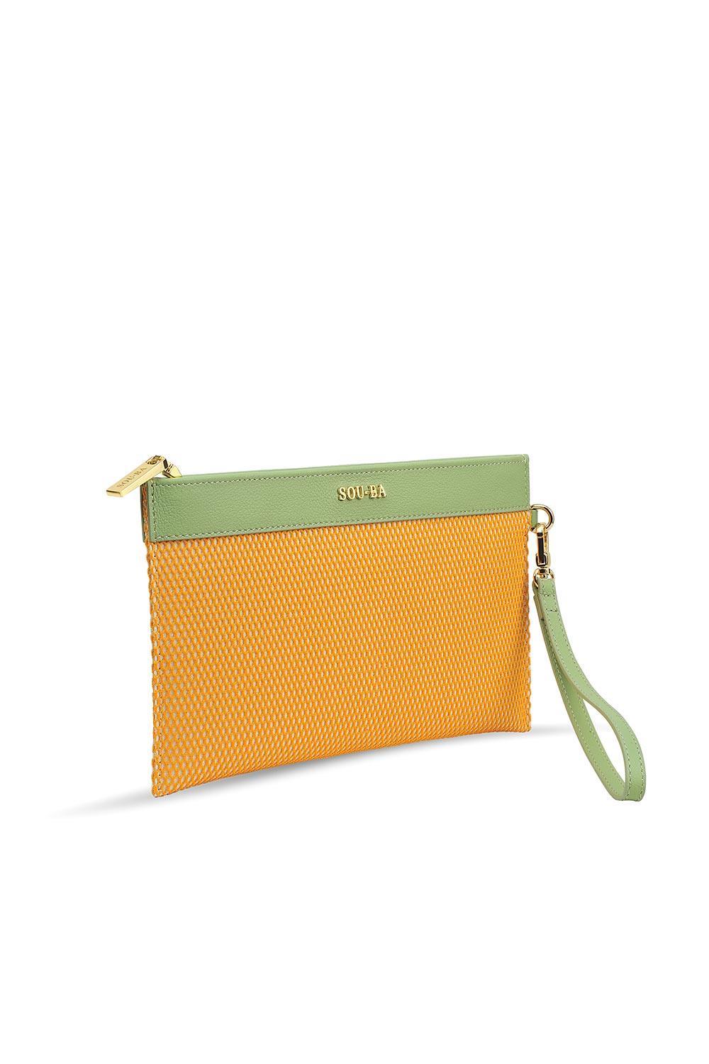 Sou-Ba-File Clutch - Turuncu-Omuz Çantası-1-Milagron.com