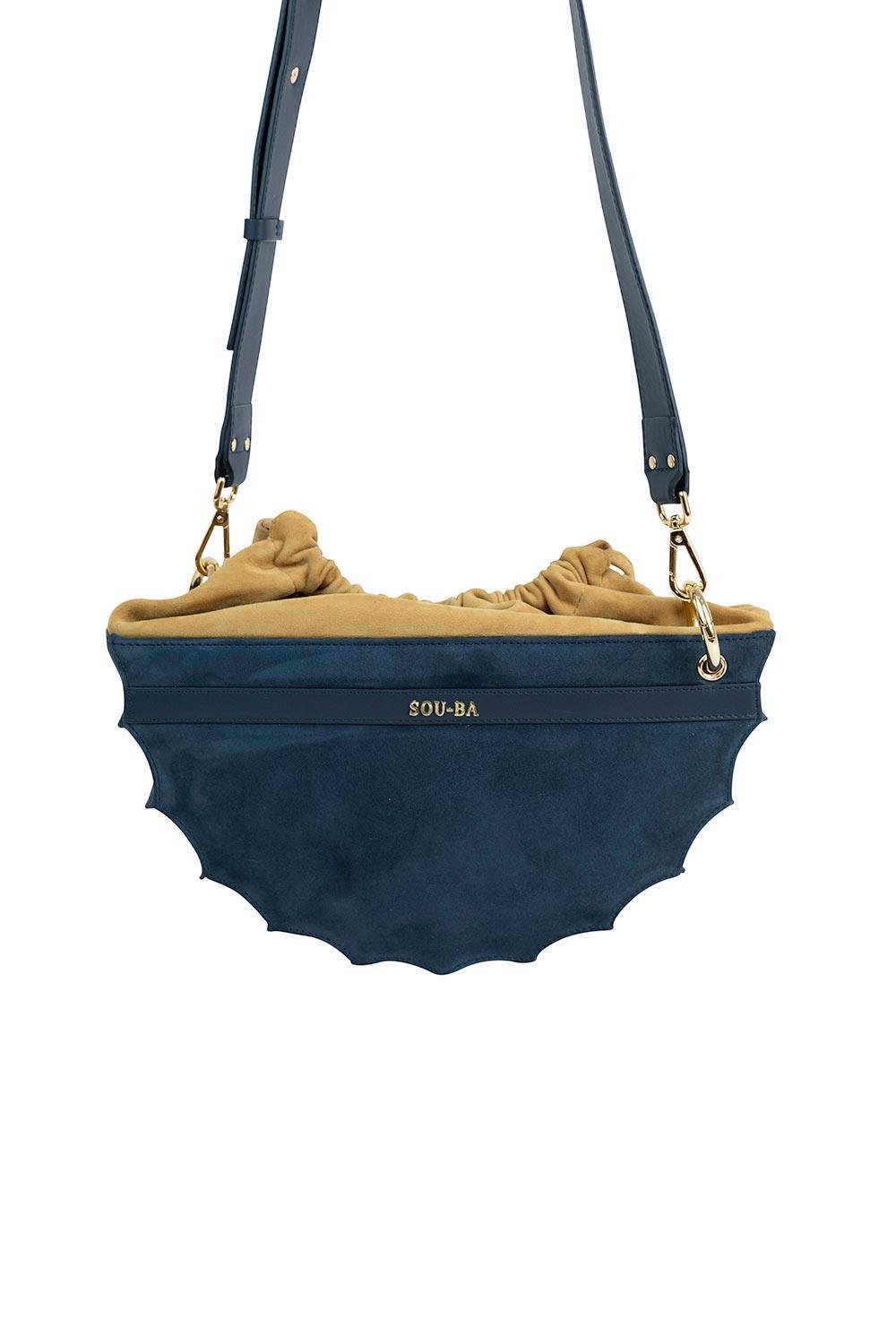 Sou-Ba-Ho-Ki Lacivert-Omuz Çantası-2-Milagron.com