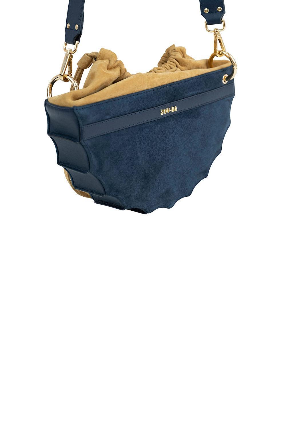Sou-Ba-Ho-Ki Lacivert-Omuz Çantası-3-Milagron.com