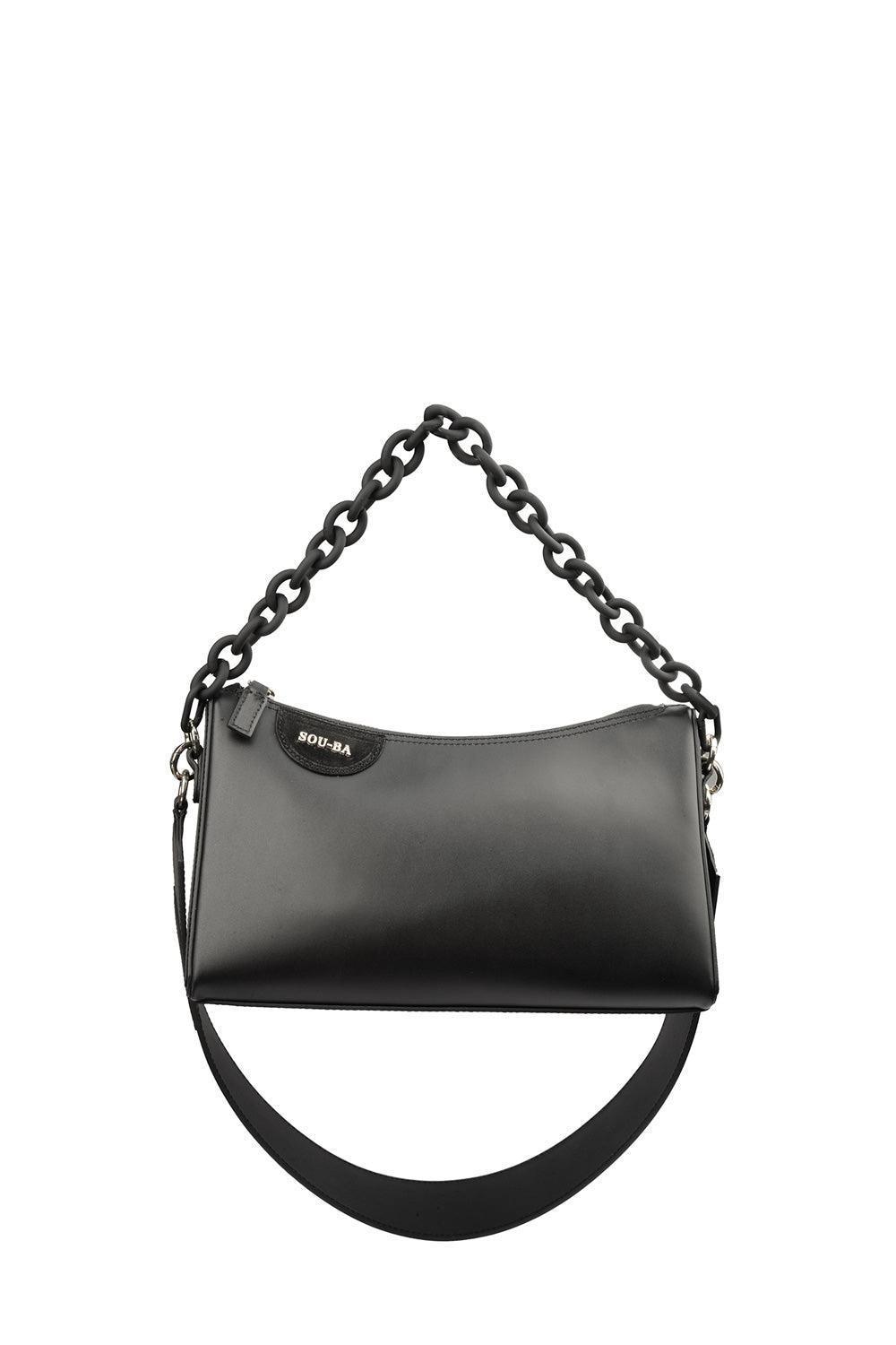 Sou-Ba-Kate Black-Omuz Çantası-2-Milagron.com