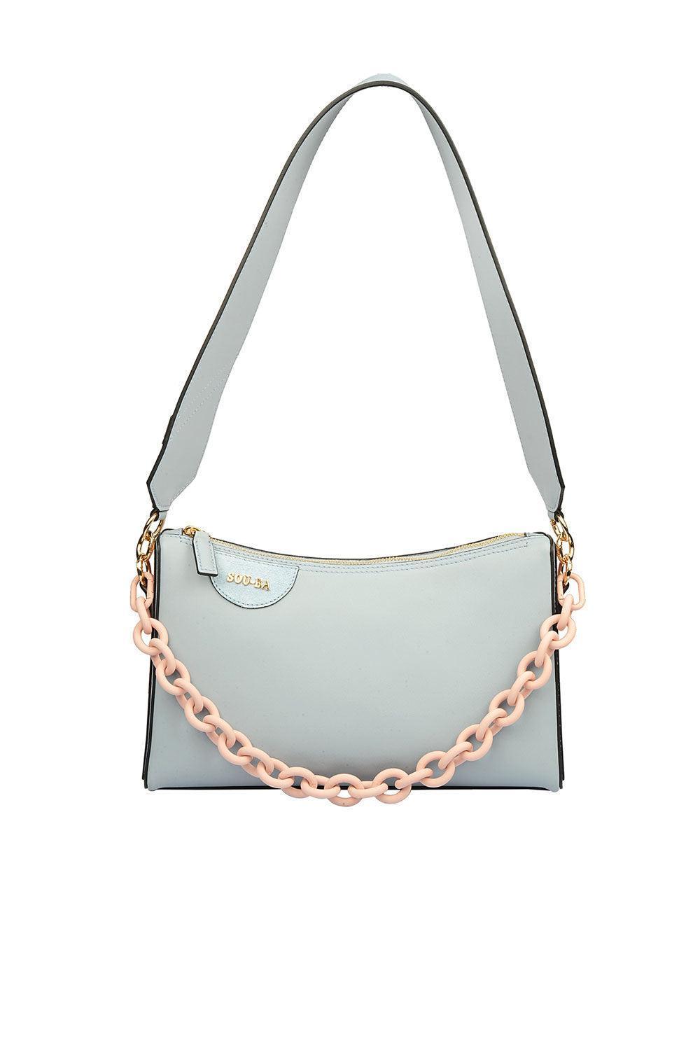 Sou-Ba-Kate Sky Blue-Omuz Çantası-1-Milagron.com