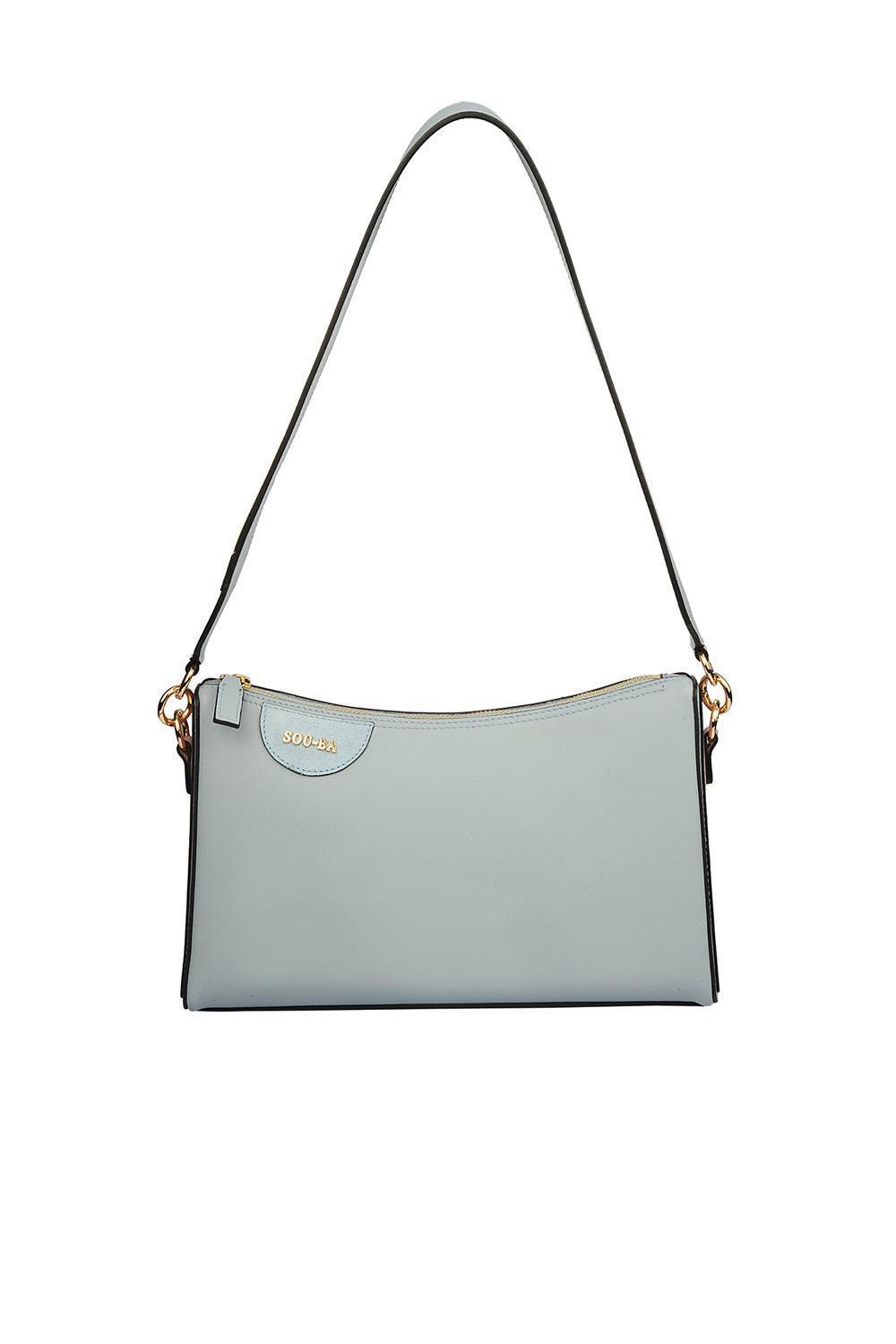 Sou-Ba-Kate Sky Blue-Omuz Çantası-2-Milagron.com