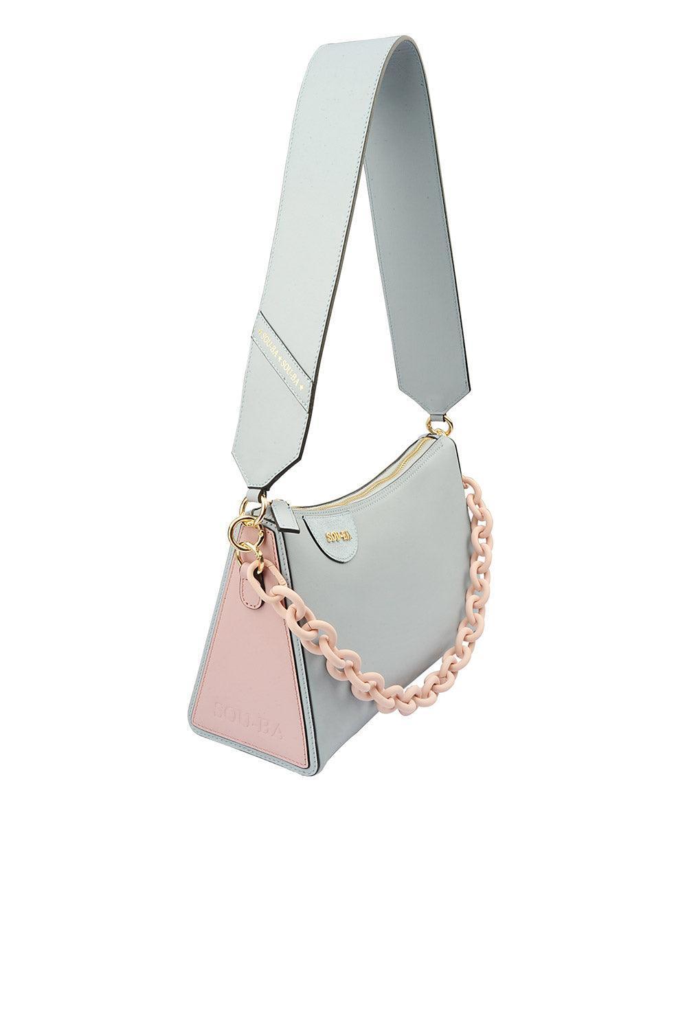 Sou-Ba-Kate Sky Blue-Omuz Çantası-4-Milagron.com