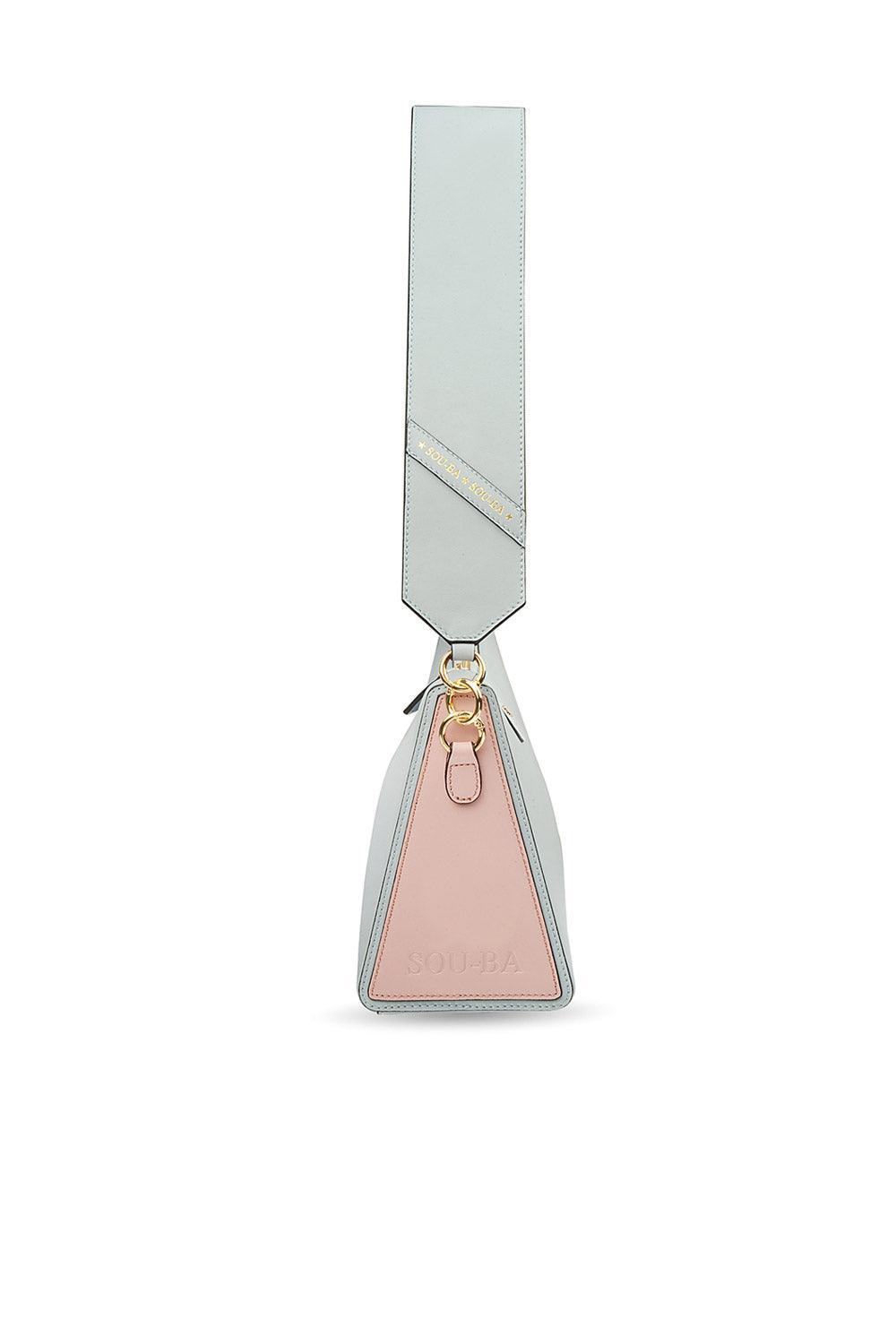 Sou-Ba-Kate Sky Blue-Omuz Çantası-5-Milagron.com