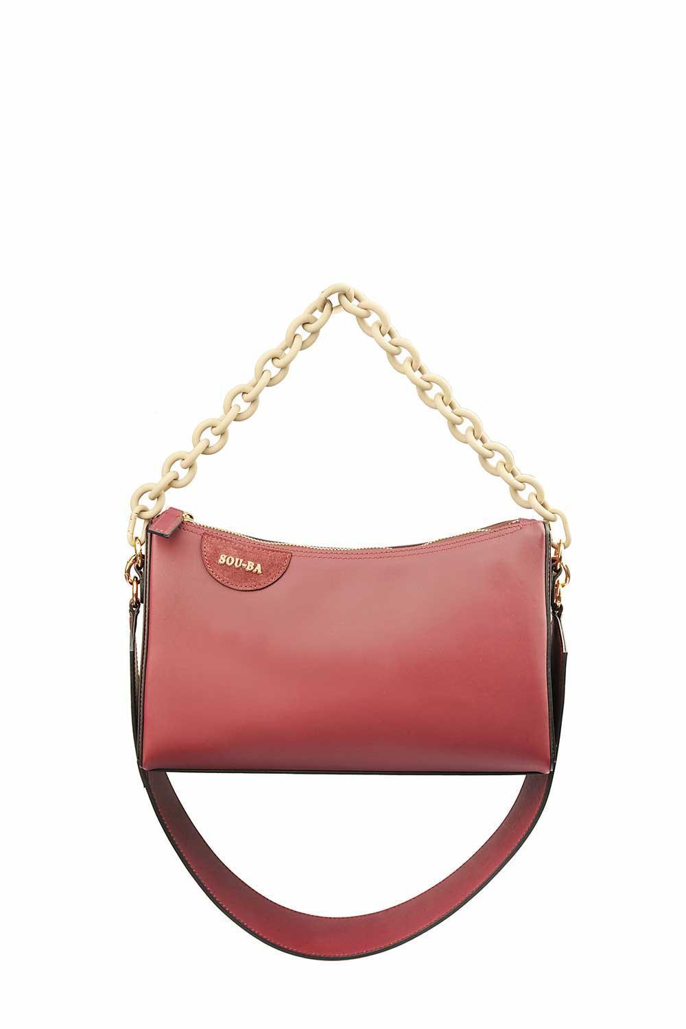 Sou-Ba-Kate Wine-Omuz Çantası-3-Milagron.com