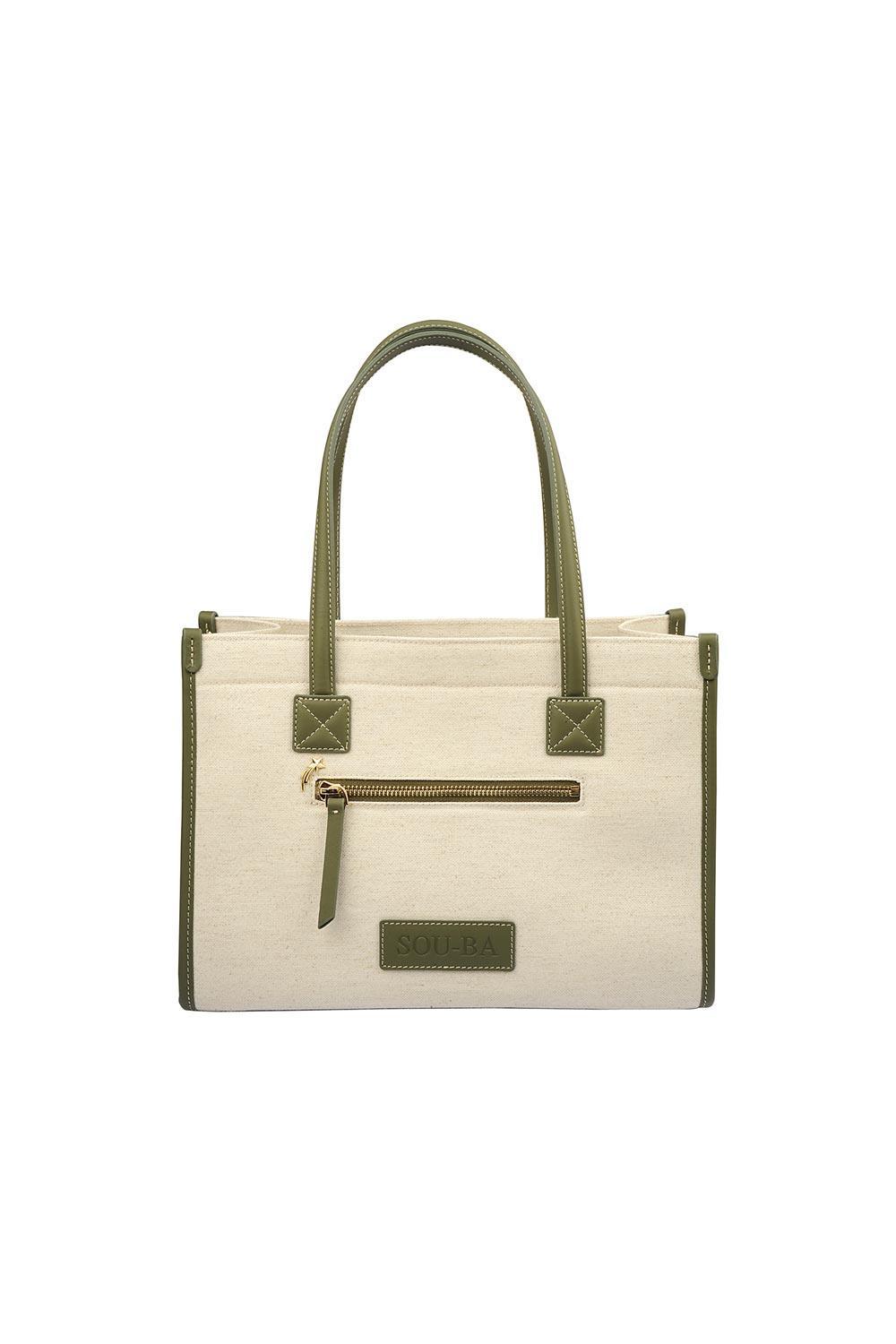 Sou-Ba-Mila Olive-Omuz Çantası-1-Milagron.com
