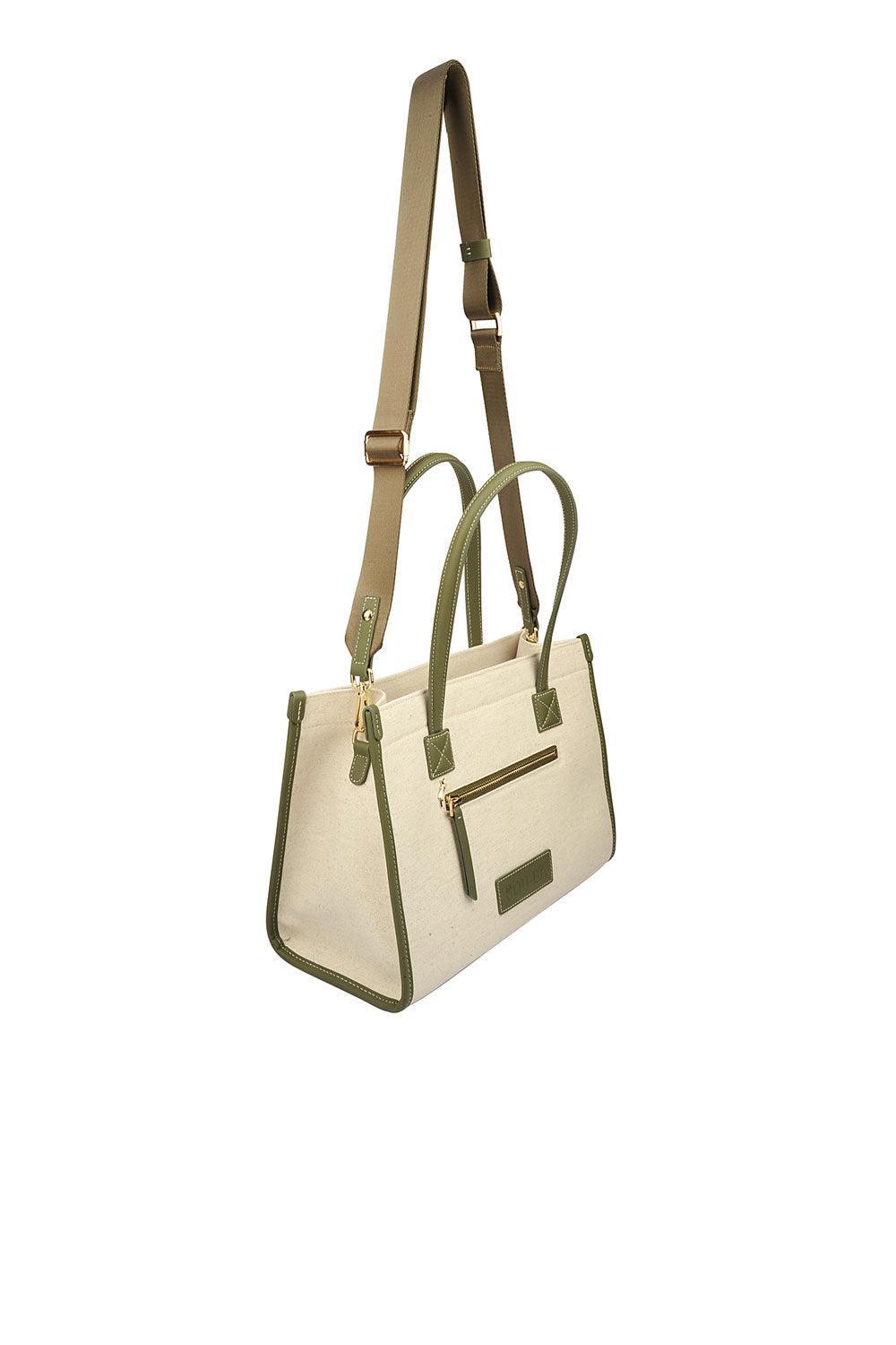 Sou-Ba-Mila Olive-Omuz Çantası-3-Milagron.com