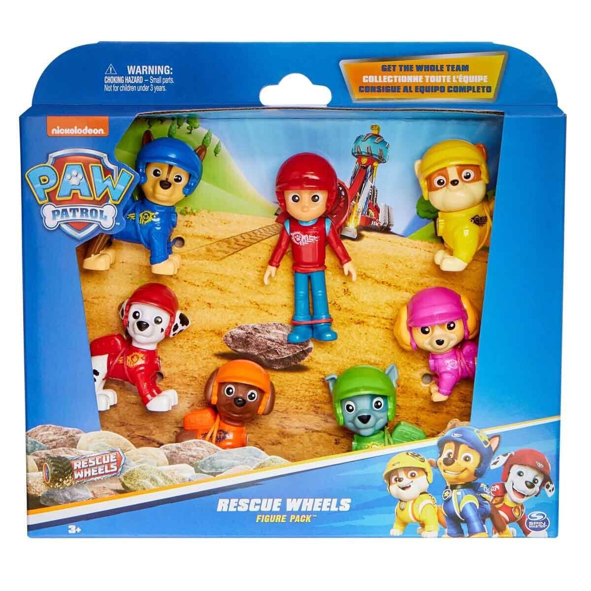 70443 Sun-Spm-FiGür Set Paw Patrol Rescue Wheels Temali 7Li