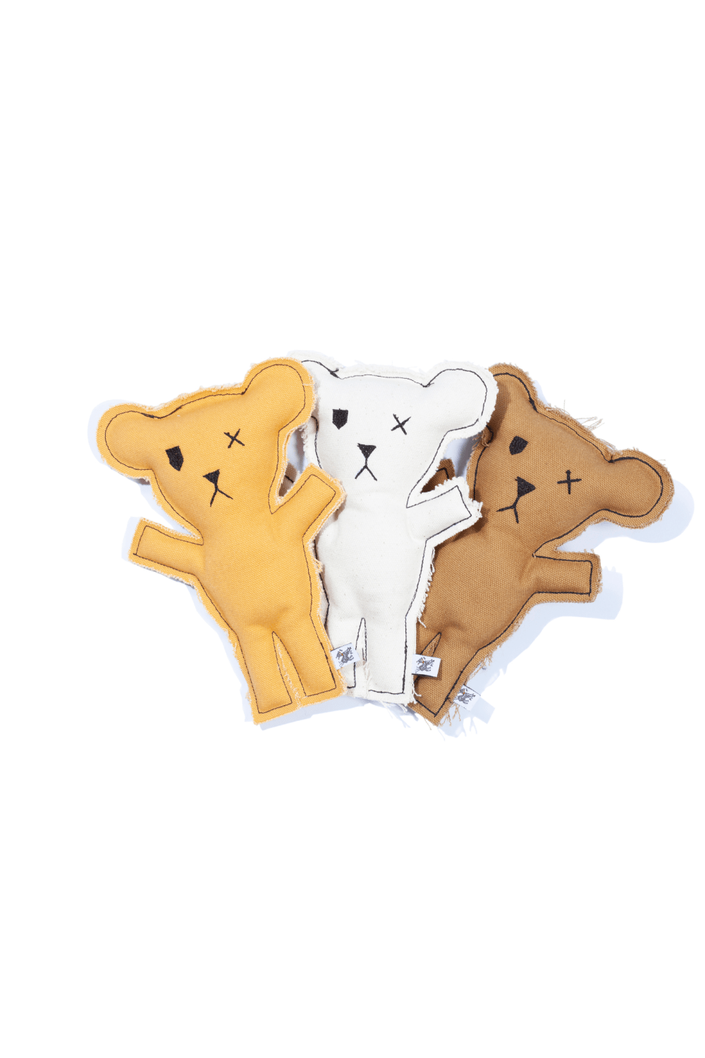 St. Pia-Robear El Yapımı Kedi + Köpek Oyuncağı-Mustard-Köpek-2-Milagron.com