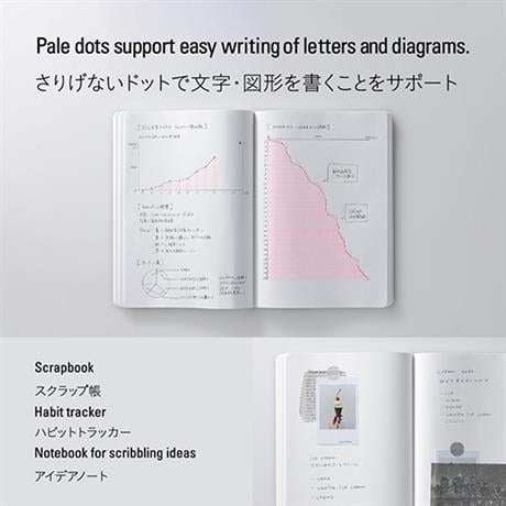 Stalogy-365 Days Notebook A5 Black Noktalı Defter-Defter-4-Milagron.com