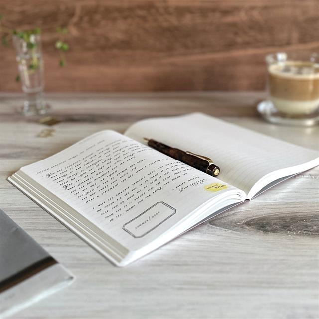 Stalogy-365 Days Notebook A5 Çizgili Japon Defteri Red Kırmızı-Defter-3-Milagron.com