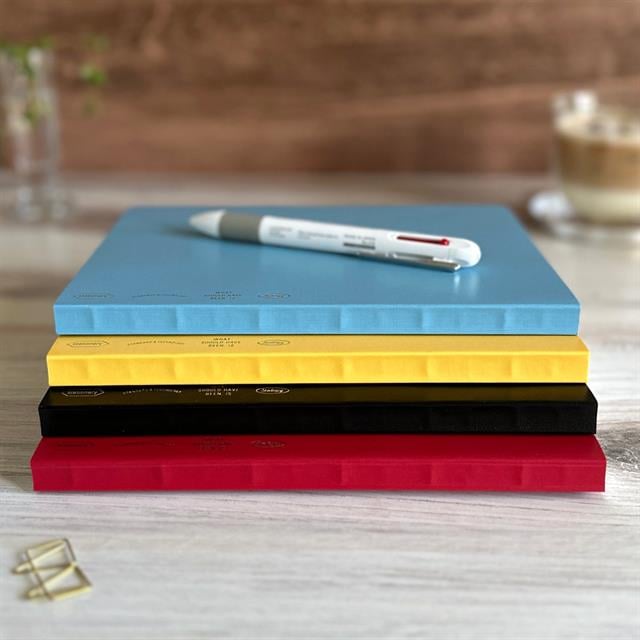 Stalogy-365 Days Notebook A5 Çizgili Japon Defteri Red Kırmızı-Defter-8-Milagron.com