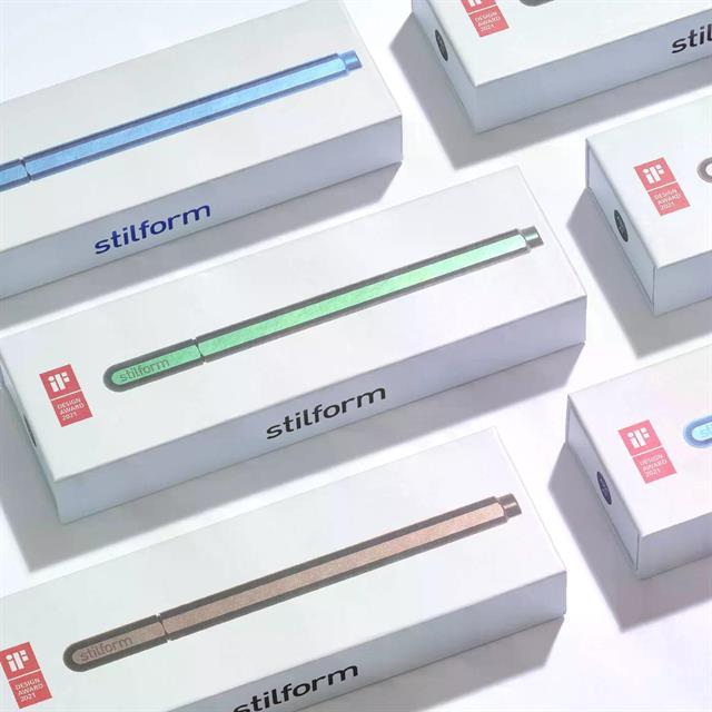 Sti̇lform-Stilform Jel Kalem Alüminyum Kasa, Ceviz Kahverengi-Jel Kalem-5-Milagron.com